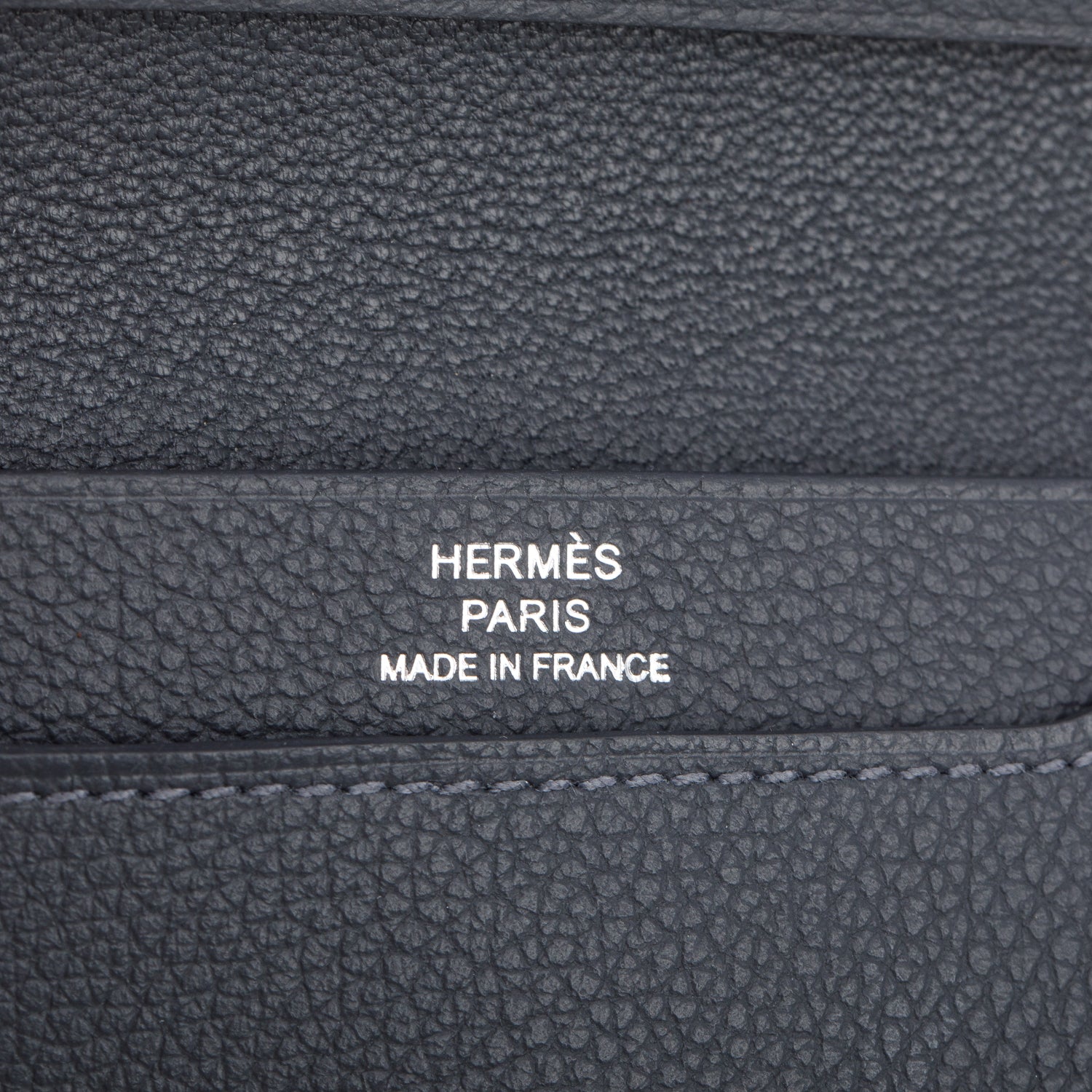 Hermes 2024 Ardois Evercolor Calfskin Leather R.M.S Card Holder w/ Box & Receipt