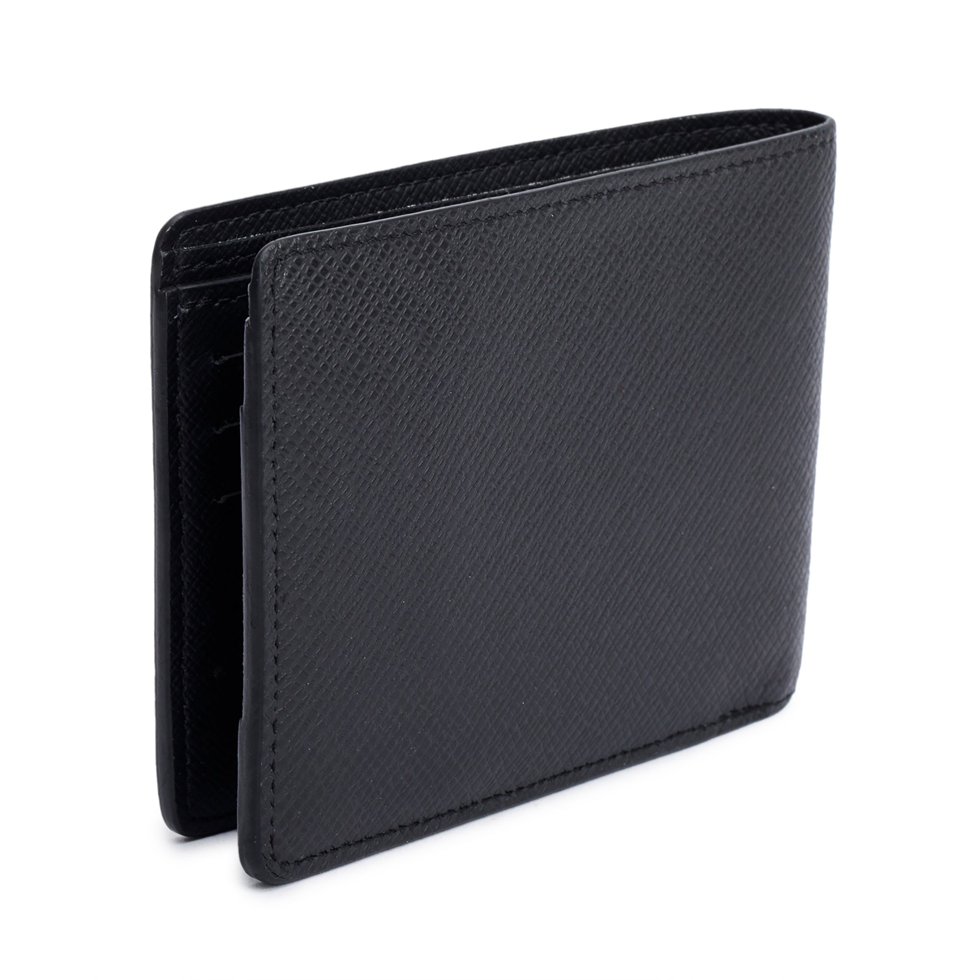Louis Vuitton Black Taiga Leather Multiple Wallet