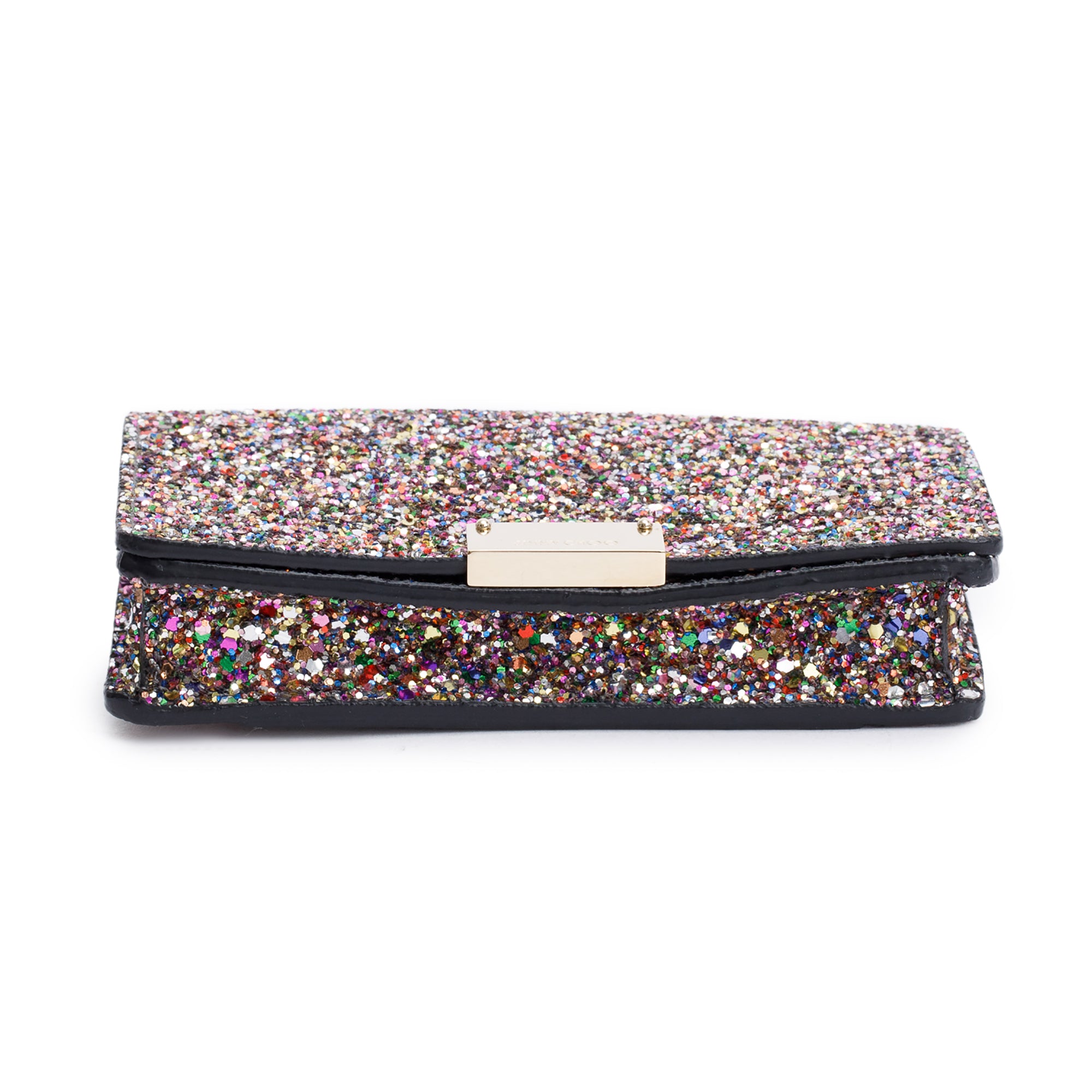 Jimmy Choo Multicolor Glitter Mini Paris Shoulder Bag w/ Strap & Authenticity Card