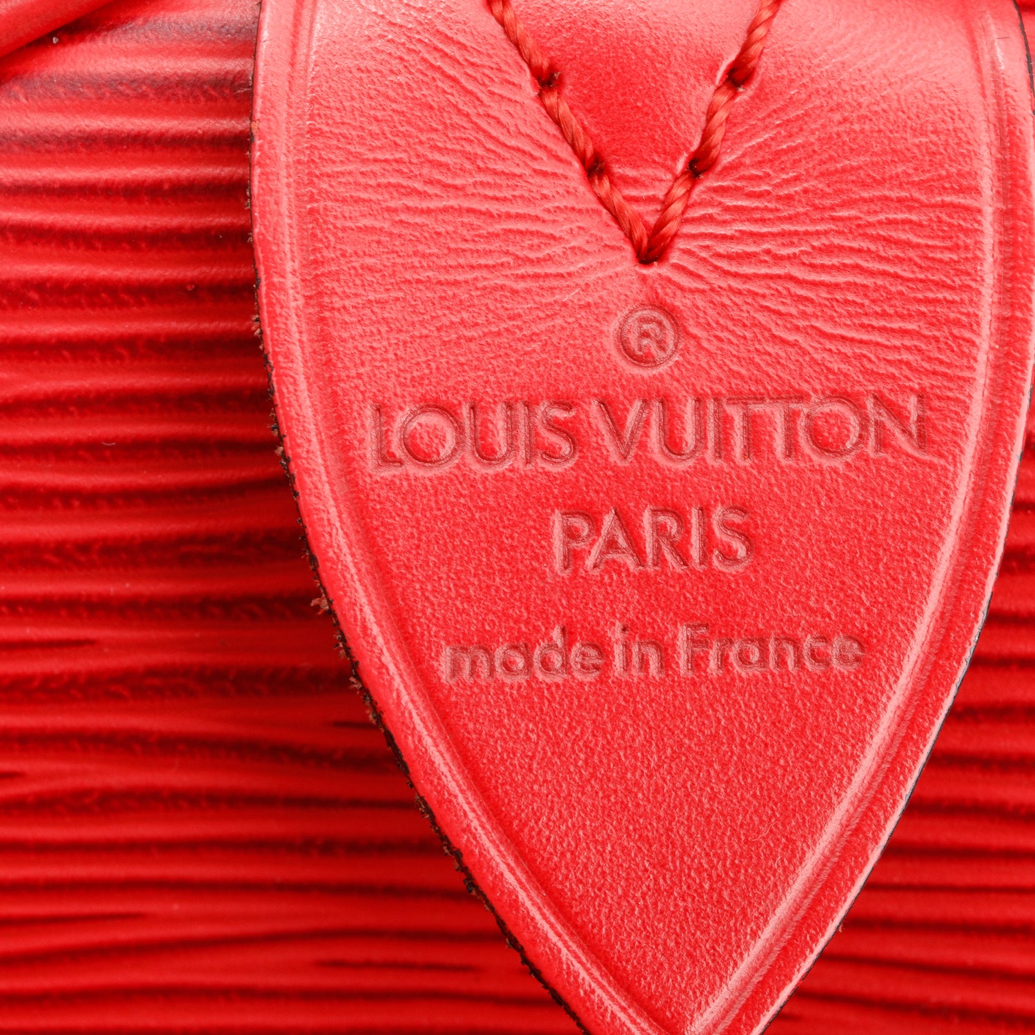 Louis Vuitton Red Epi Leather Speedy 30