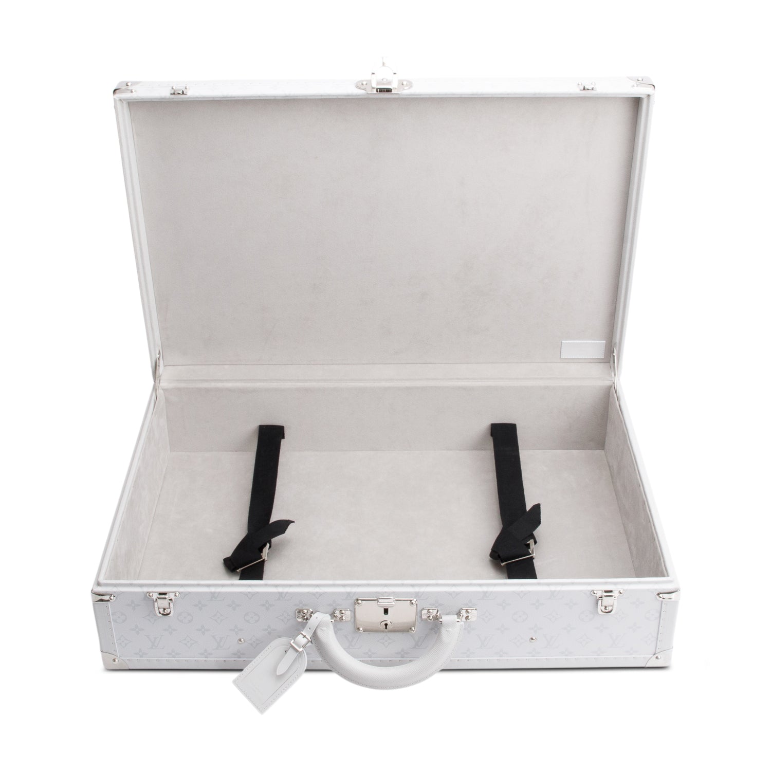 Louis Vuitton White Taigarama Bisten 70