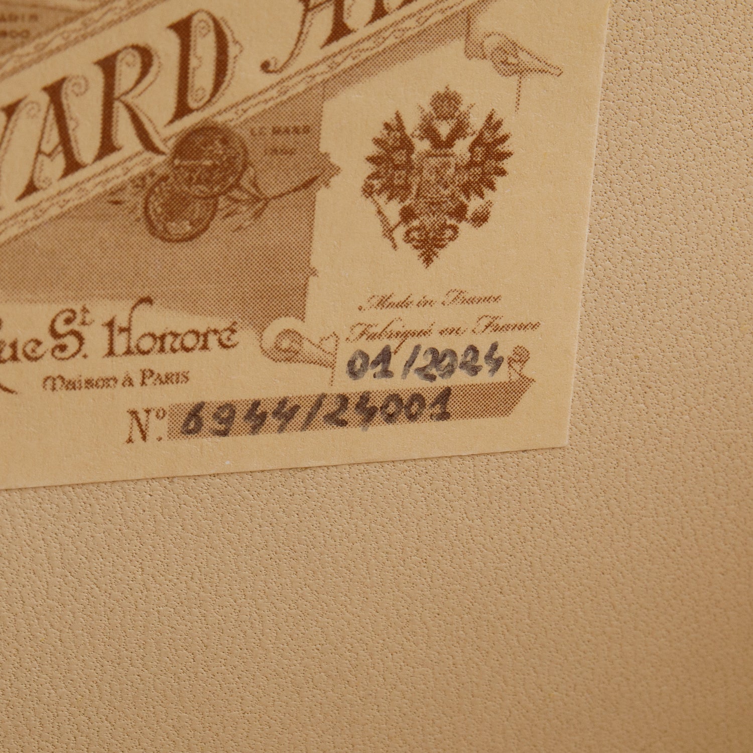 Goyard Gold Leather & Monogram Canvas Minaudiere Crossbody Bag w/ Box