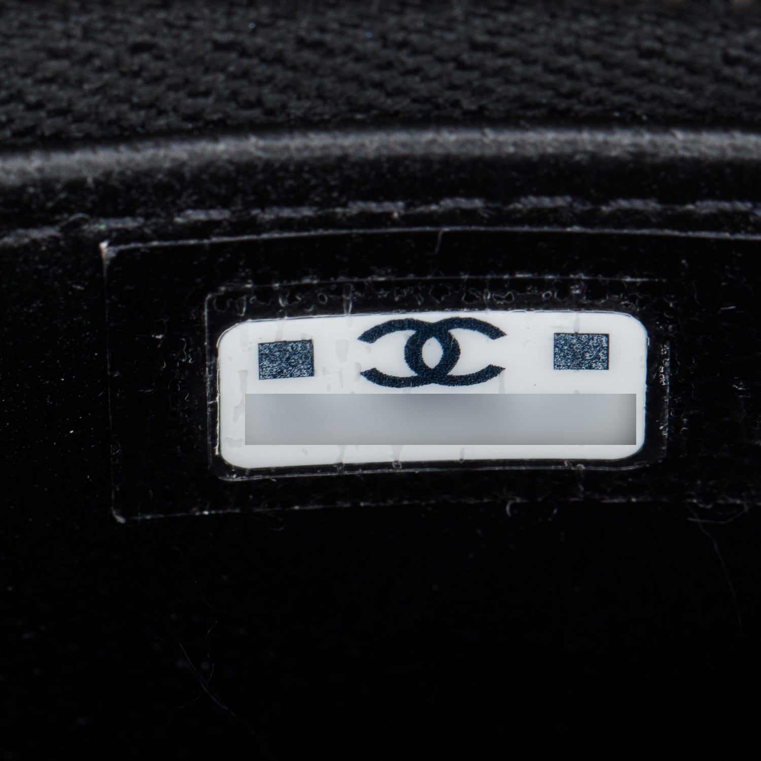 Chanel 2024 Black Quilted Caviar Leather Small Sweet Heart Vanity Case w/ Box & Receipt