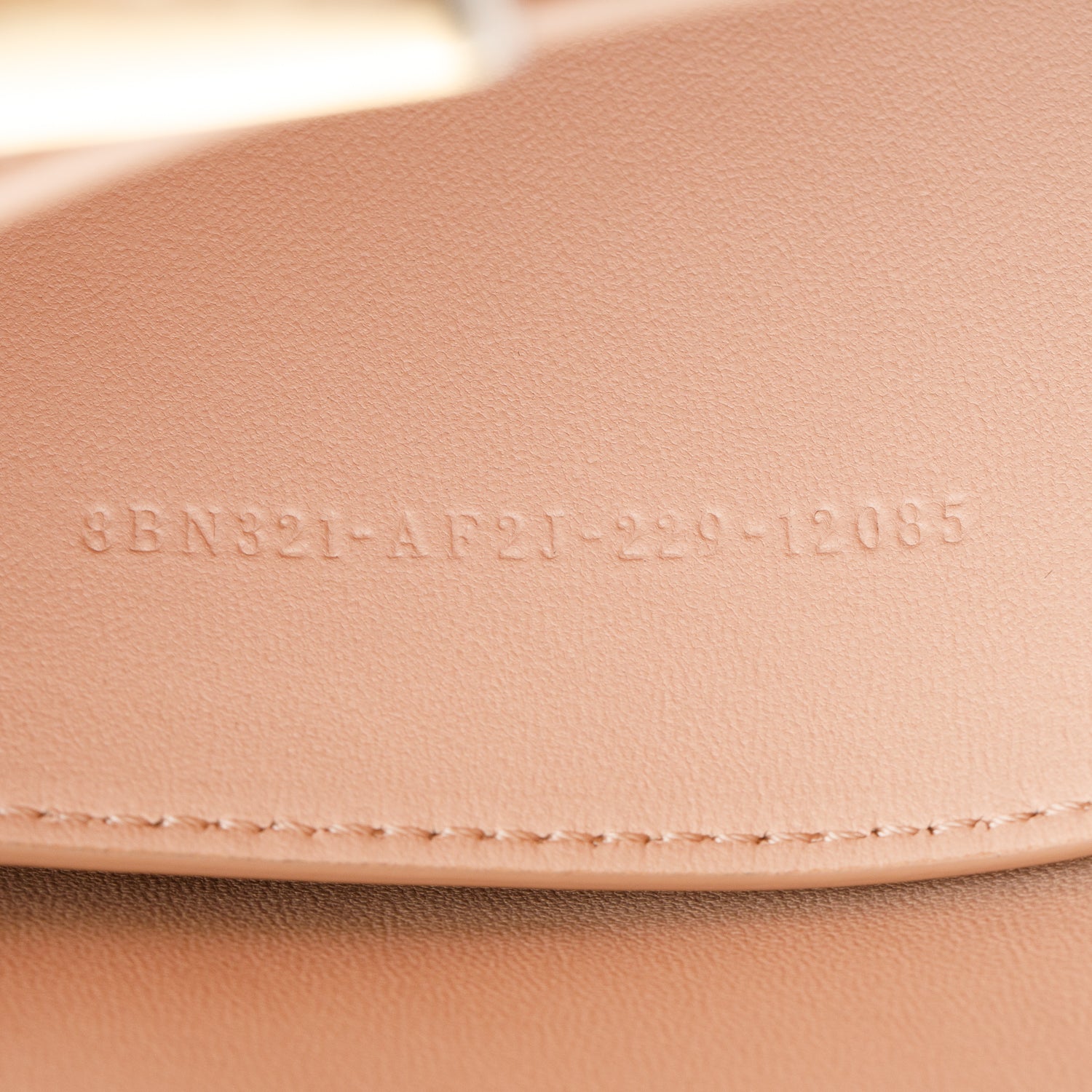 Fendi 2022 Pink Calfskin Leather Medium Peekaboo Bag with Tortoise Detail w/ Strap & Box