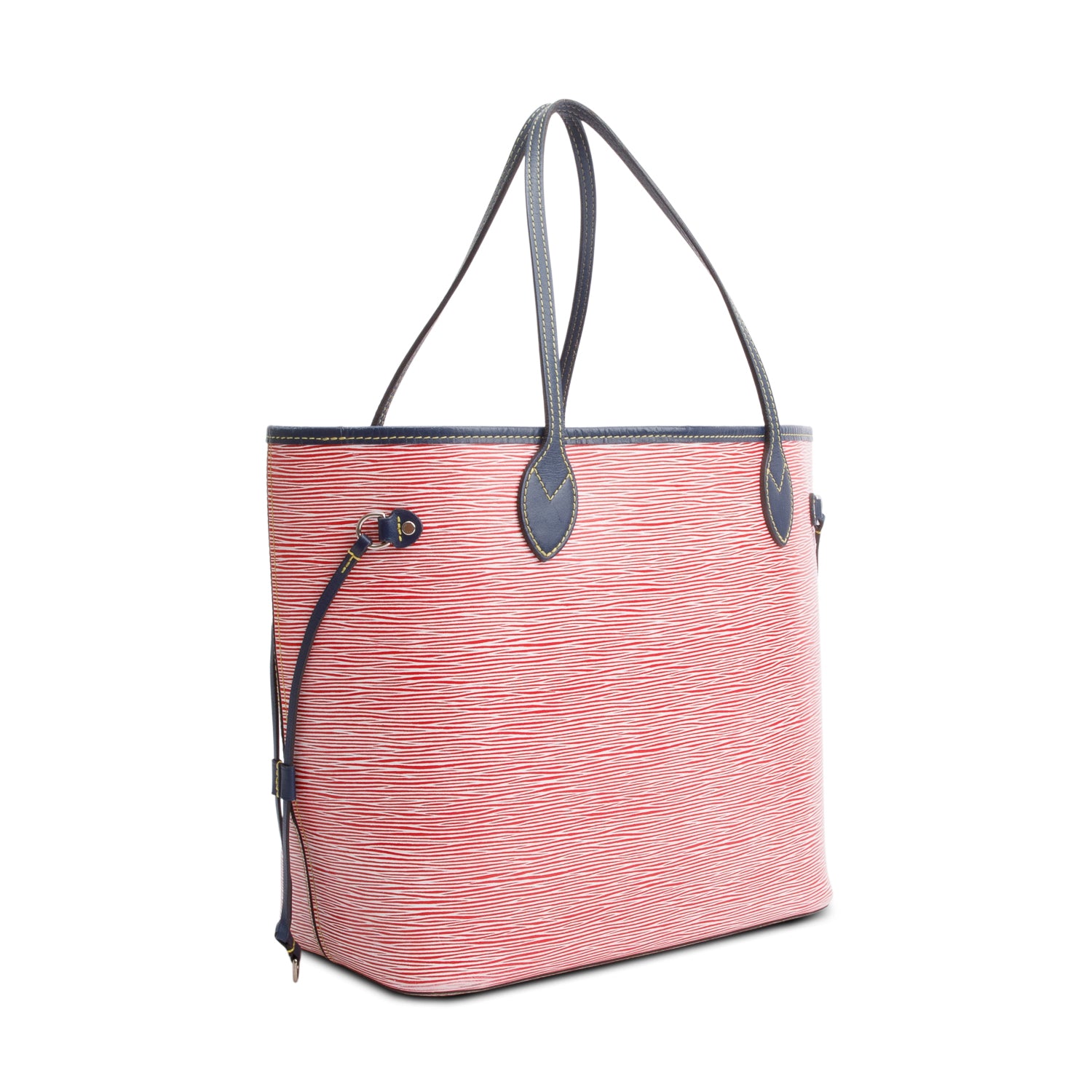 Louis Vuitton Red Epi Leather Neverfull MM w/ Pouch