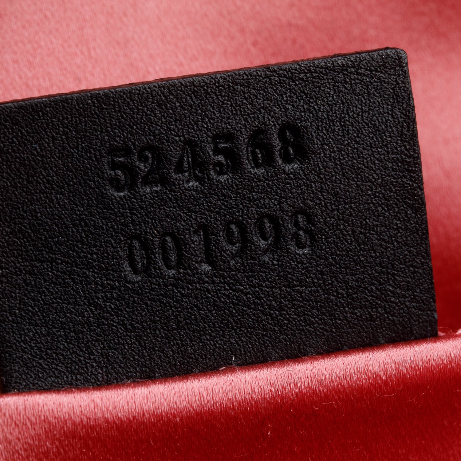 Gucci Black GG Marmont Matelasse Velvet Dome Backpack