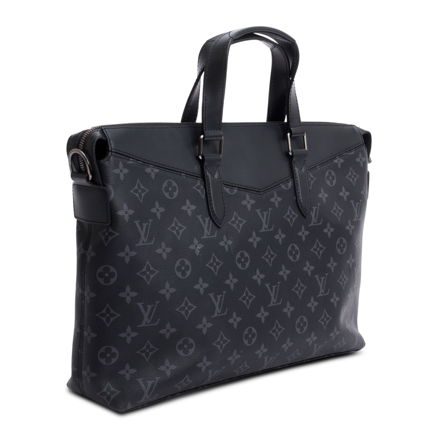 Louis Vuitton Monogram Eclipse Briefcase Explorer w/ Strap