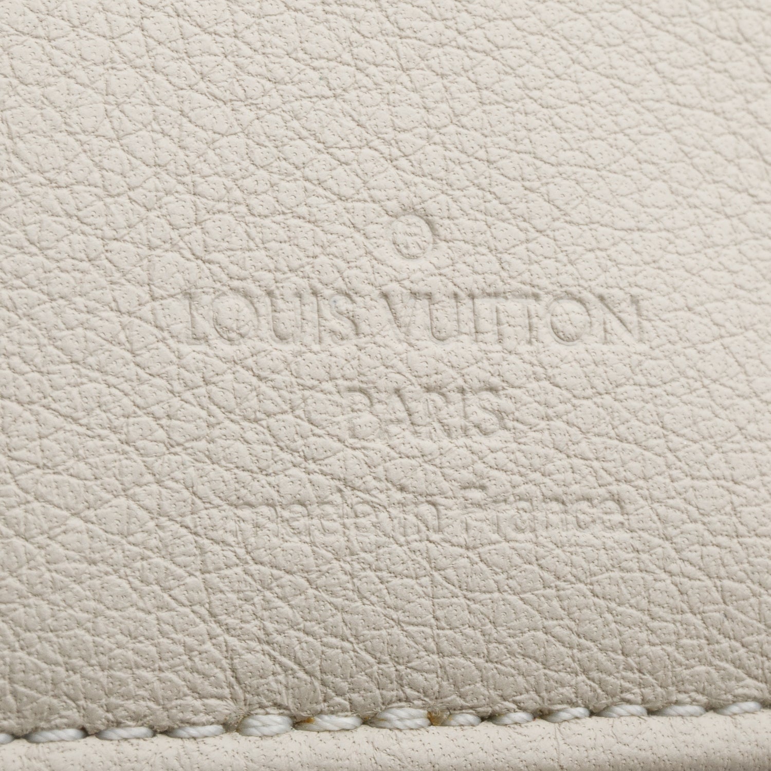 Louis Vuitton Ivory Monogram Mahina Leather Amelia Wallet