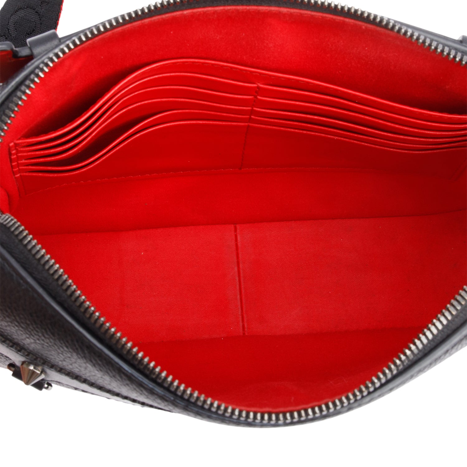 Christian Louboutin Black Ruisbuddy Messenger Bag w/ Receipt