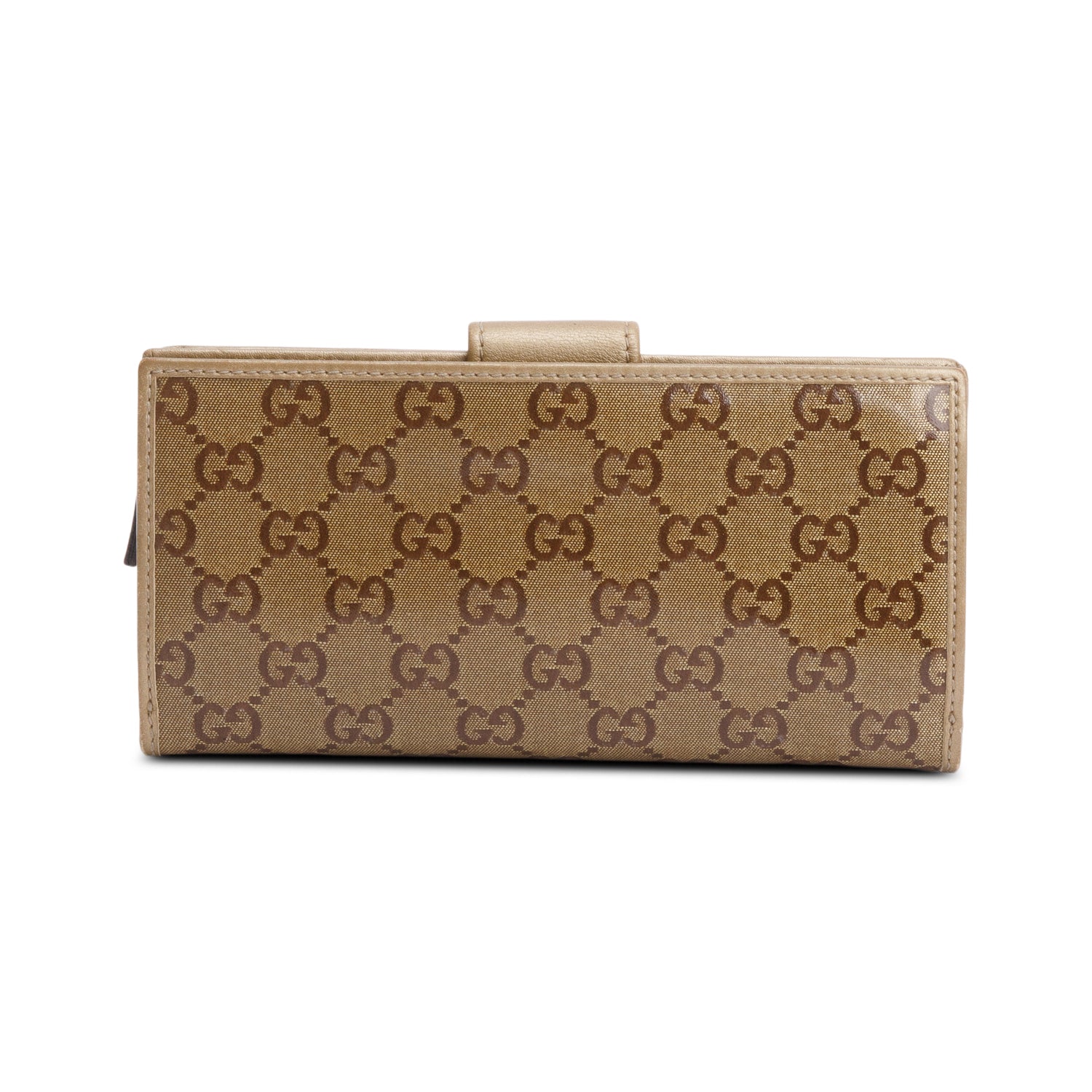 Gucci GG Canvas D Ring Abbey Wallet