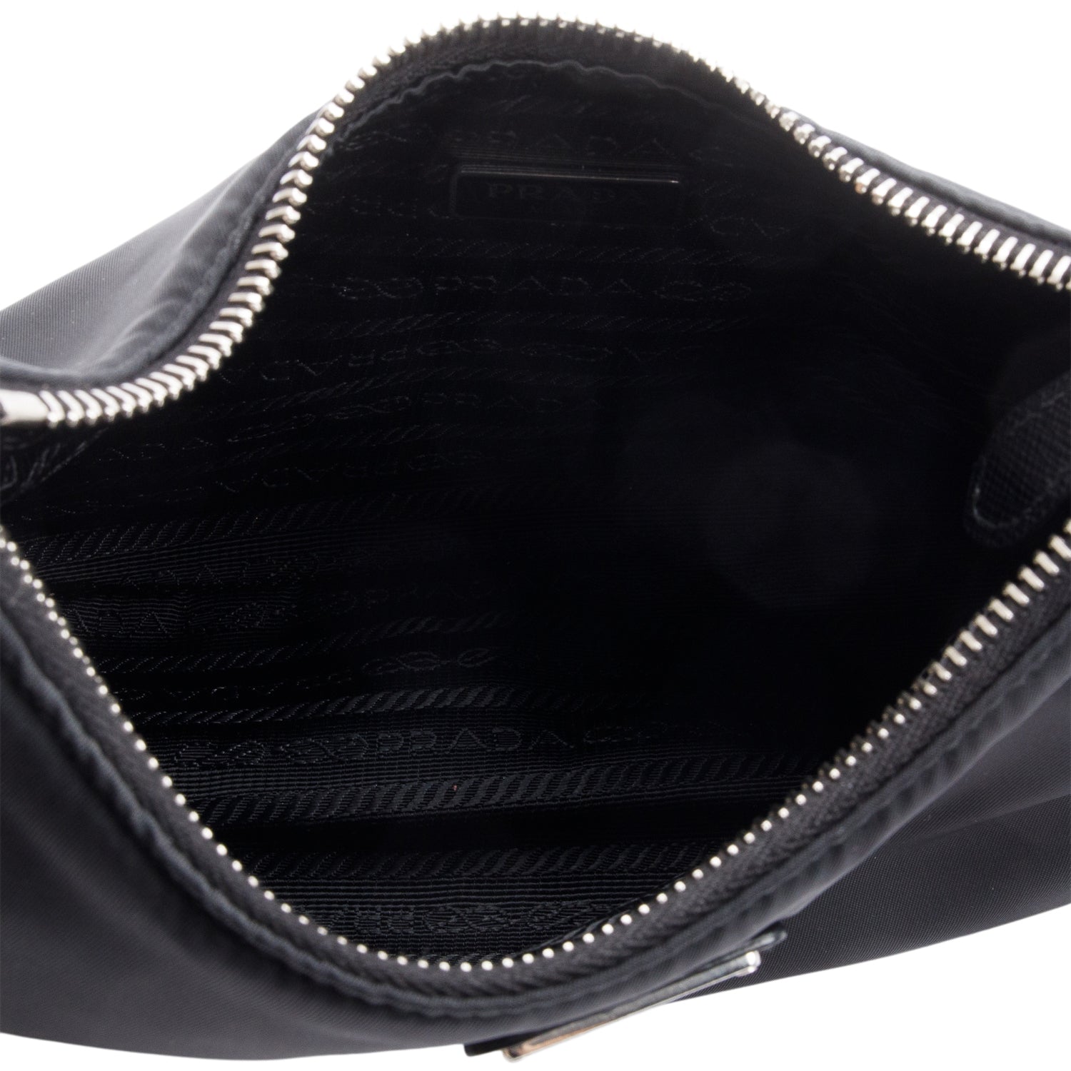 Prada Black Re-Edition 2005 Re-Nylon Shoulder Bag