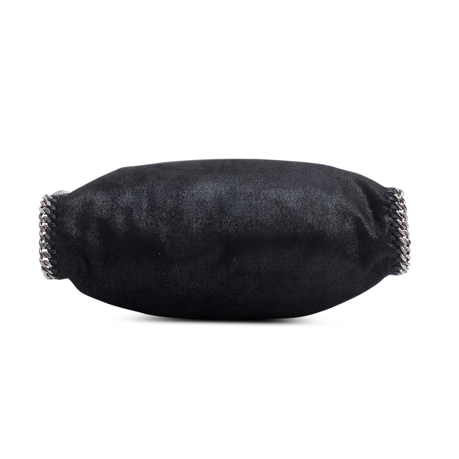 Stella McCartney Black Shaggy Deerskin Falabella tote