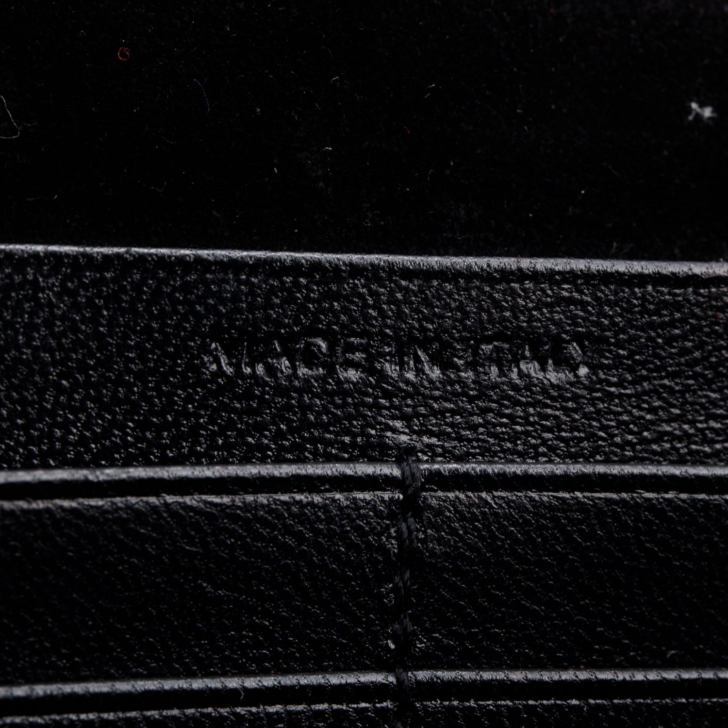 Saint Laurent Grey Aged Calfskin Leather Cassandre Wallet on Chain w/ Box