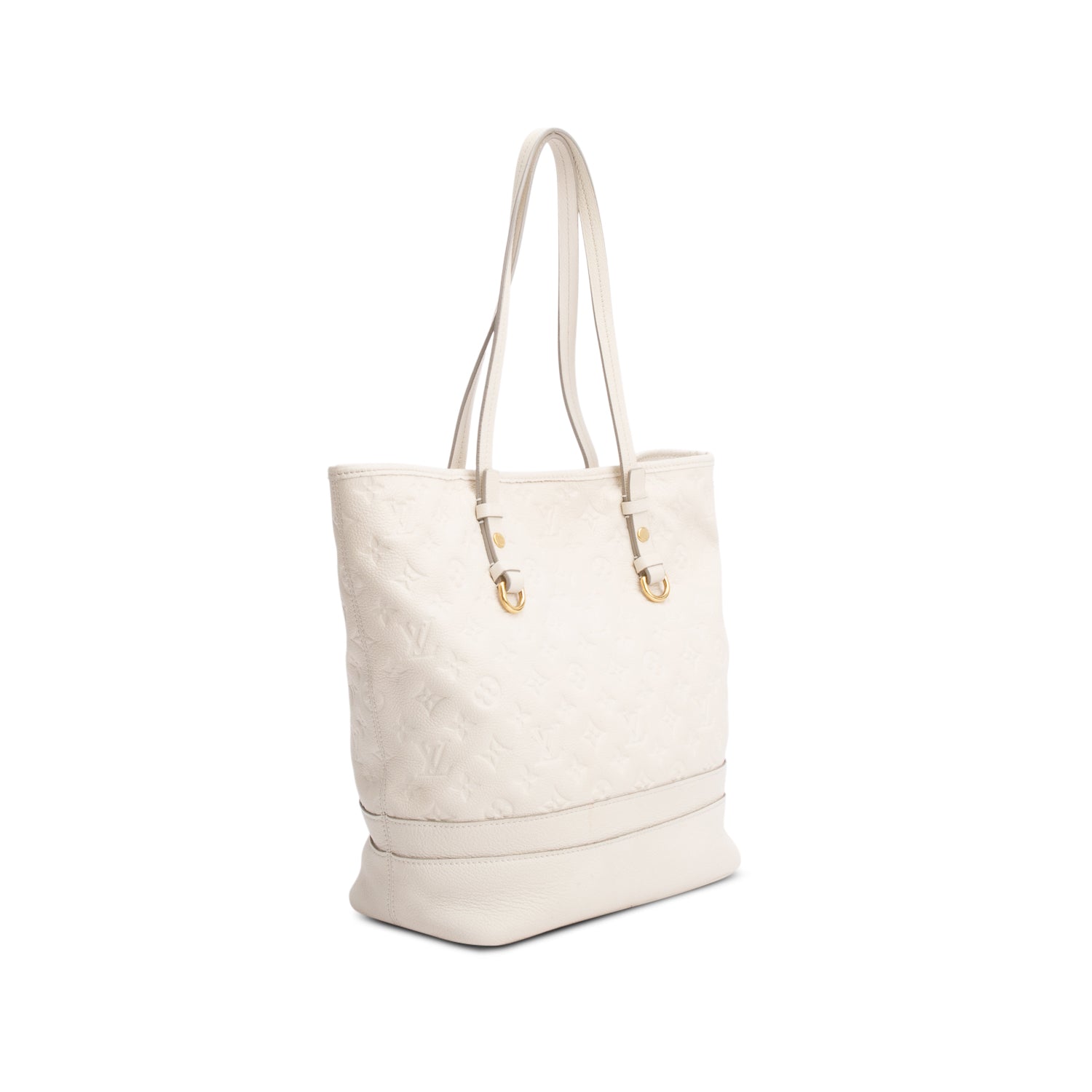 Louis Vuitton White Empreinte Leather Citadine PM w/ Pouch