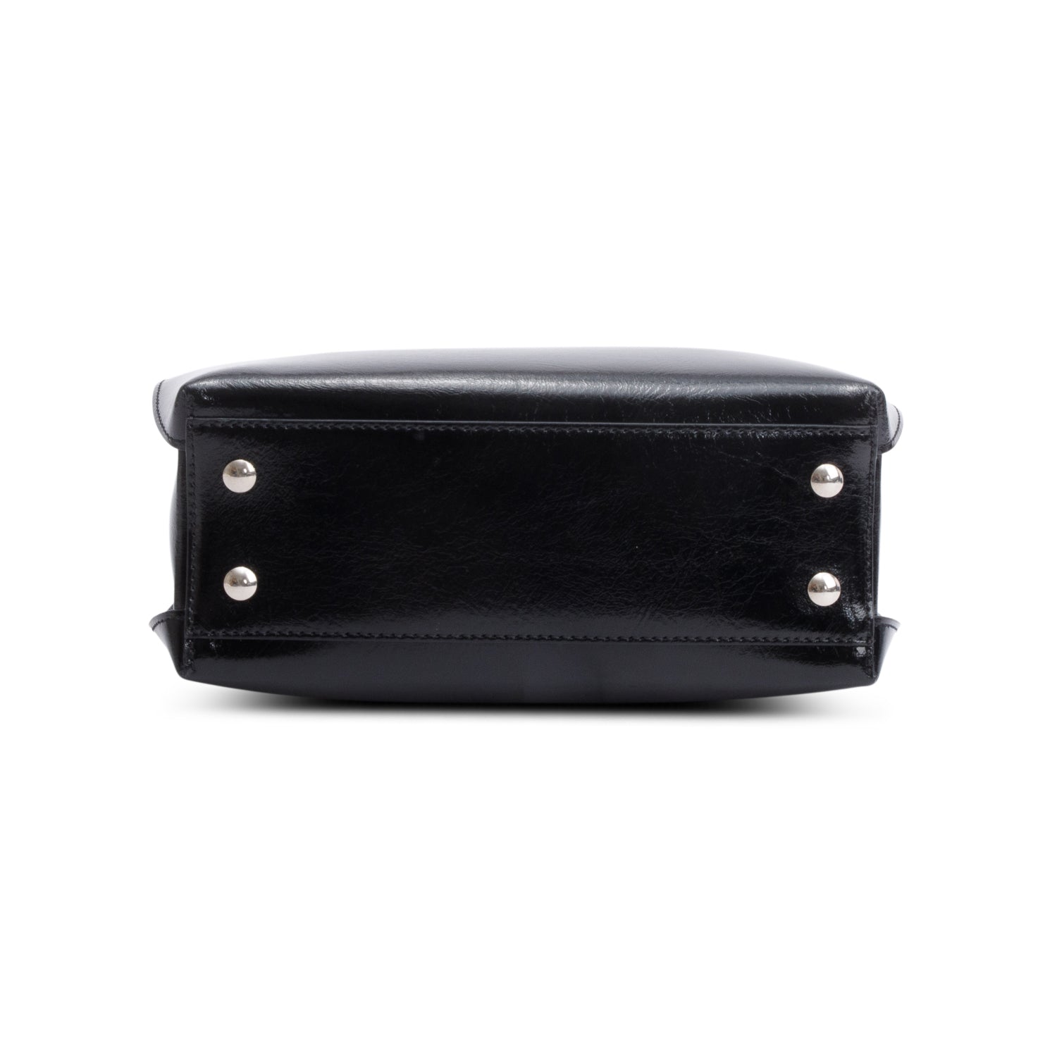 Burberry Black Calfskin Leather Soft Banner Tote w/ Receipt