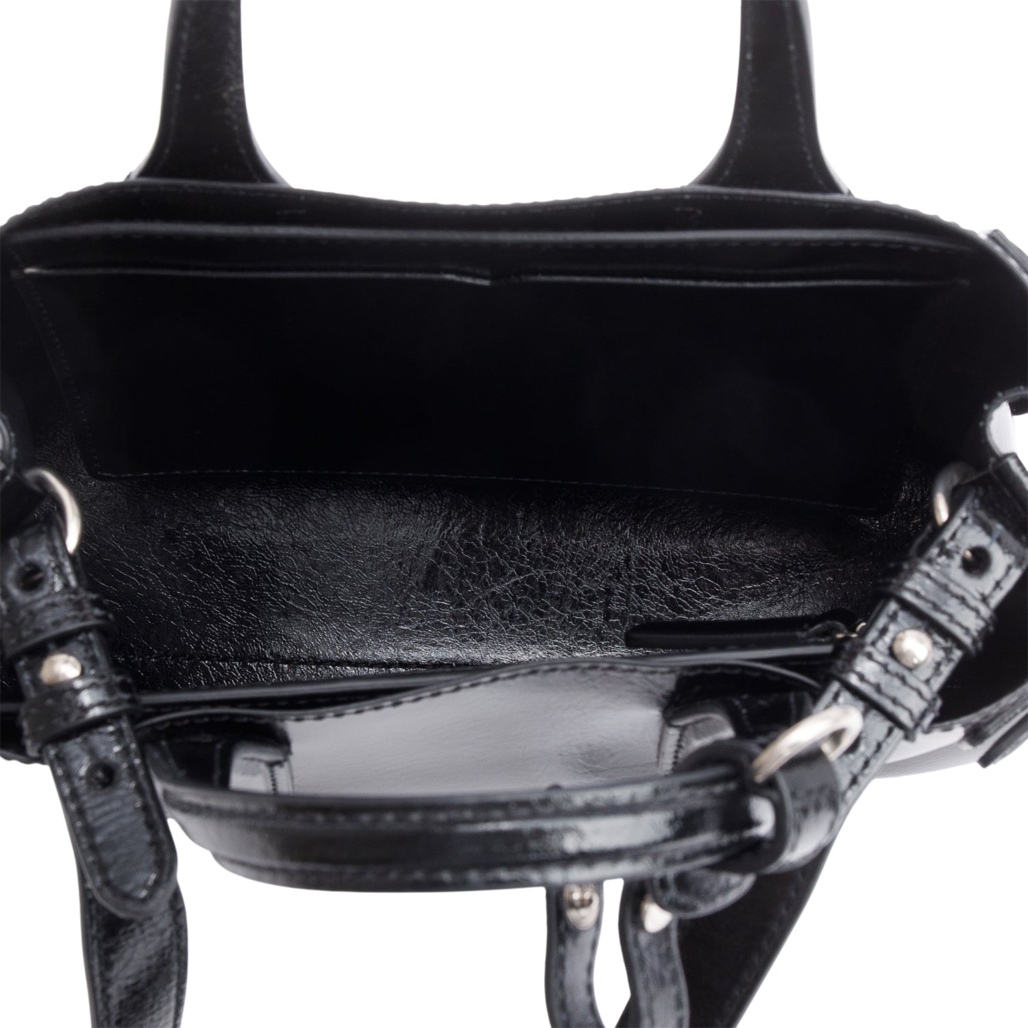 Burberry Black Calfskin Leather Soft Banner Tote w/ Receipt