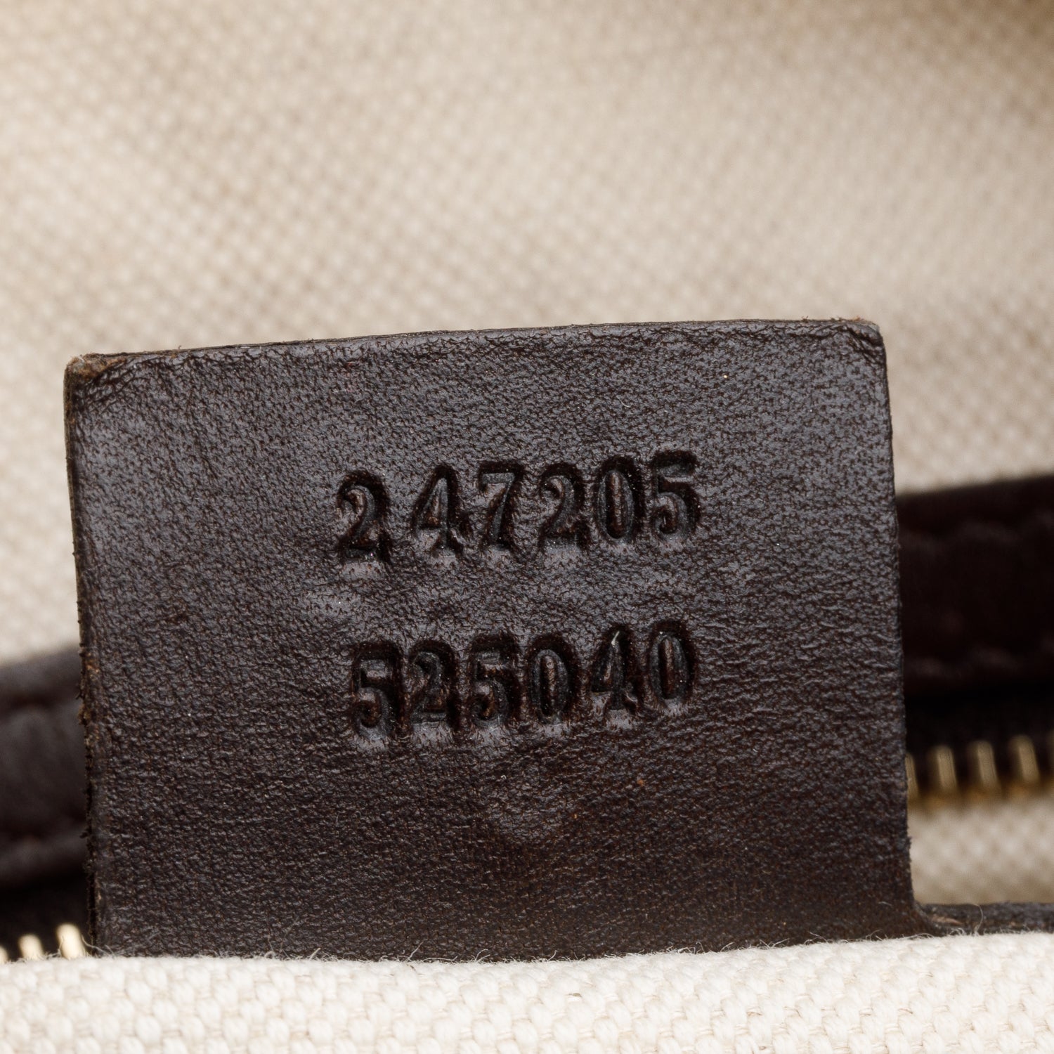 Gucci Beige GG Canvas Brown Leather Trim Joy Boston Bag w/ Strap