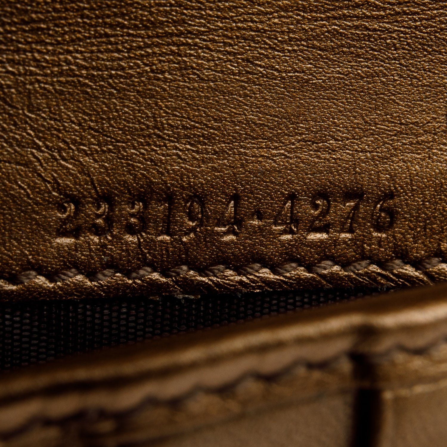 Gucci Brown Microguccissima Patent Leather Zip Around Wallet Organizer