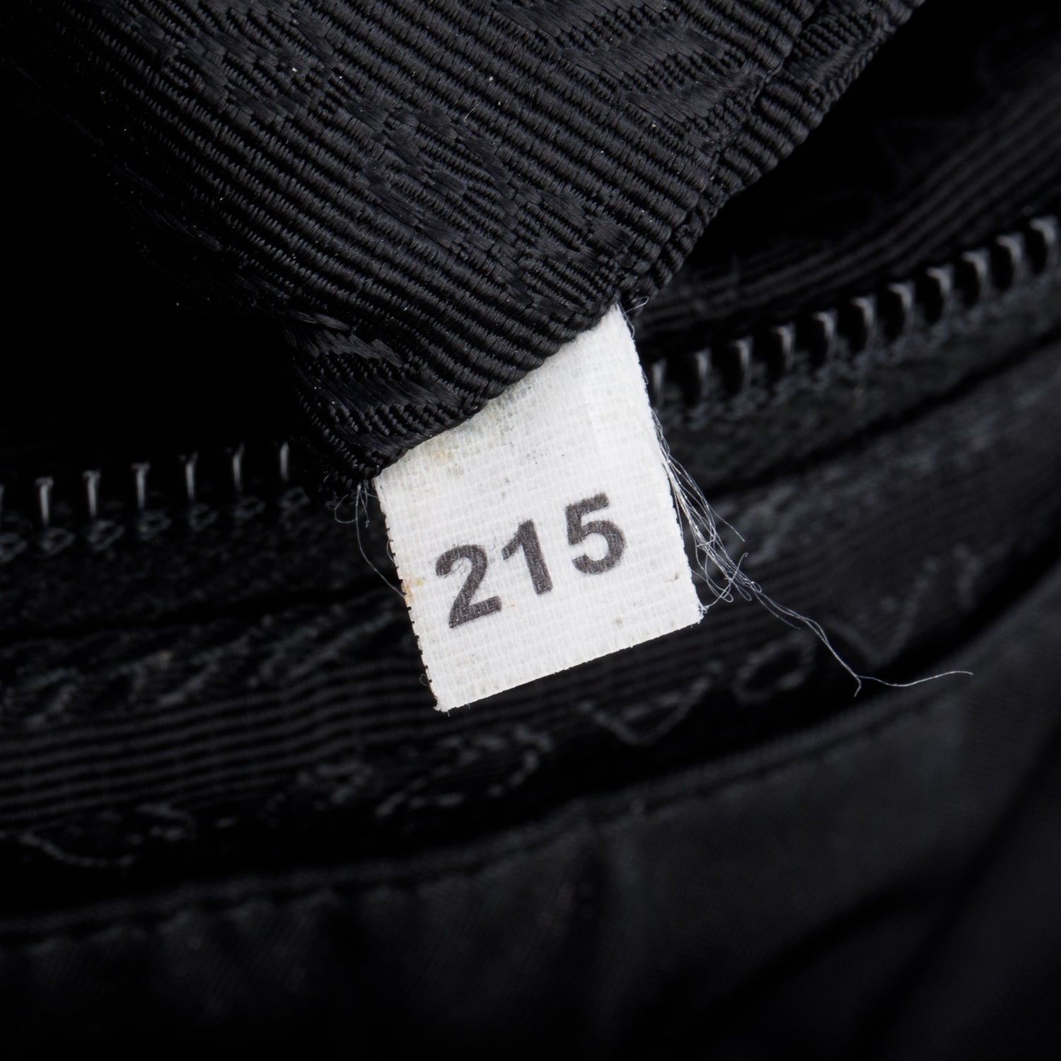 Prada Black Tessuto Nylon & Saffiano Leather Vela Small Backpack