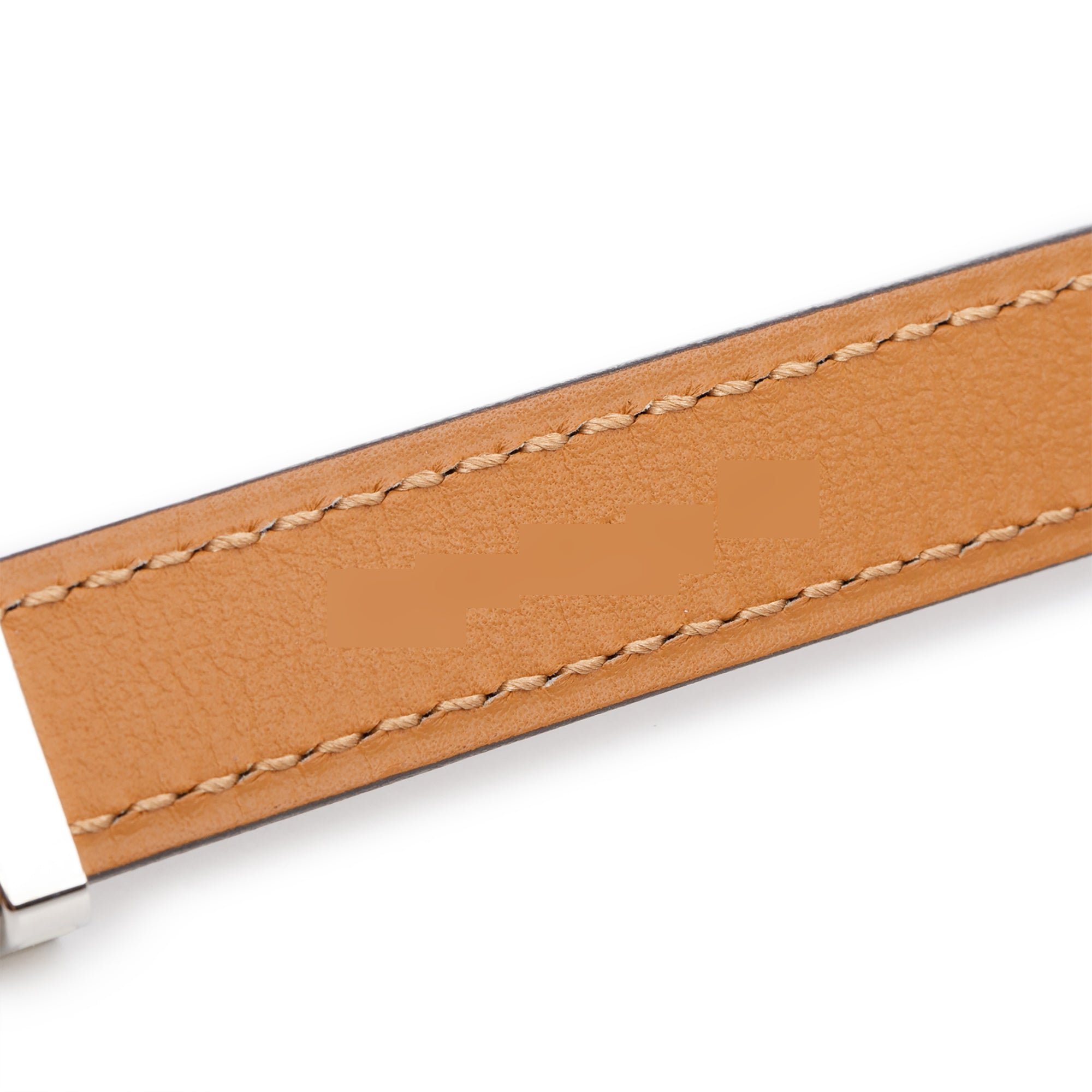 Hermes 2020 Craie Epsom Leather Pop H 15 Belt w/ Box