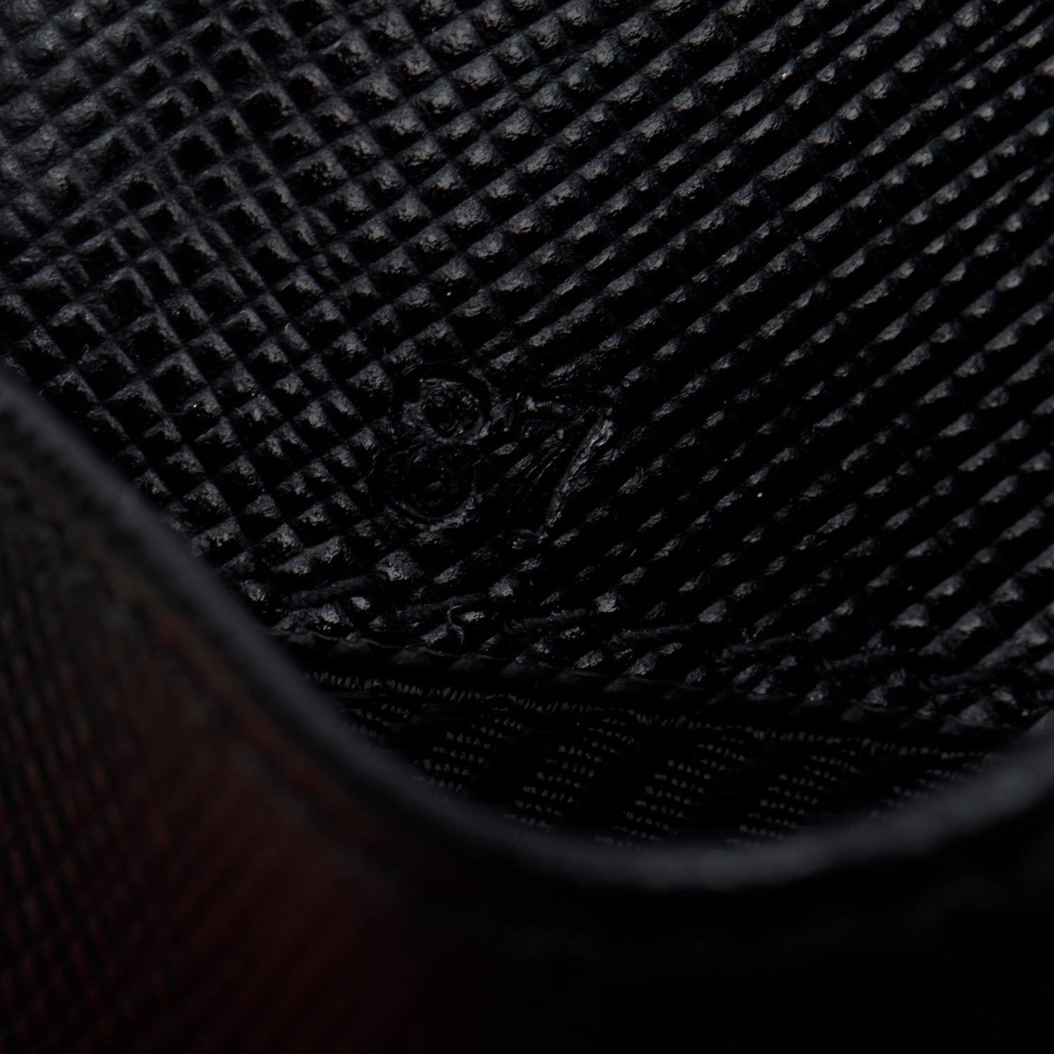 Prada Black Saffiano Leather Mini Pouch