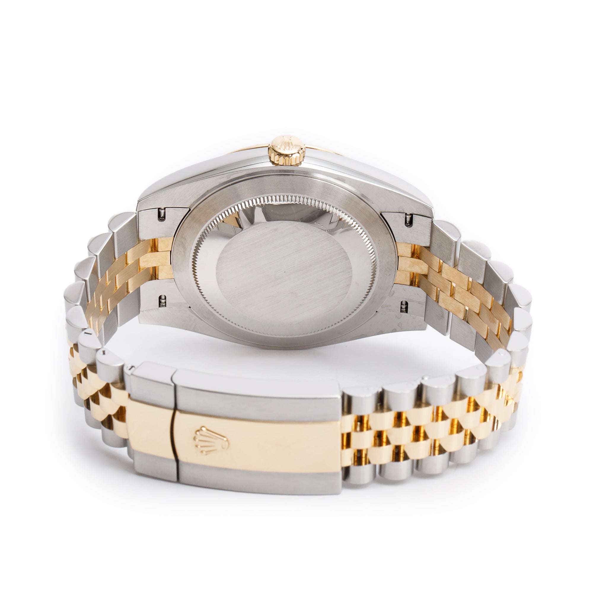 Rolex 2021 Stainless Steel & 18k Yellow Gold Oyster Perpetual Datejust 41 MM Watch Gold Dial 126333 w/ Box & Papers