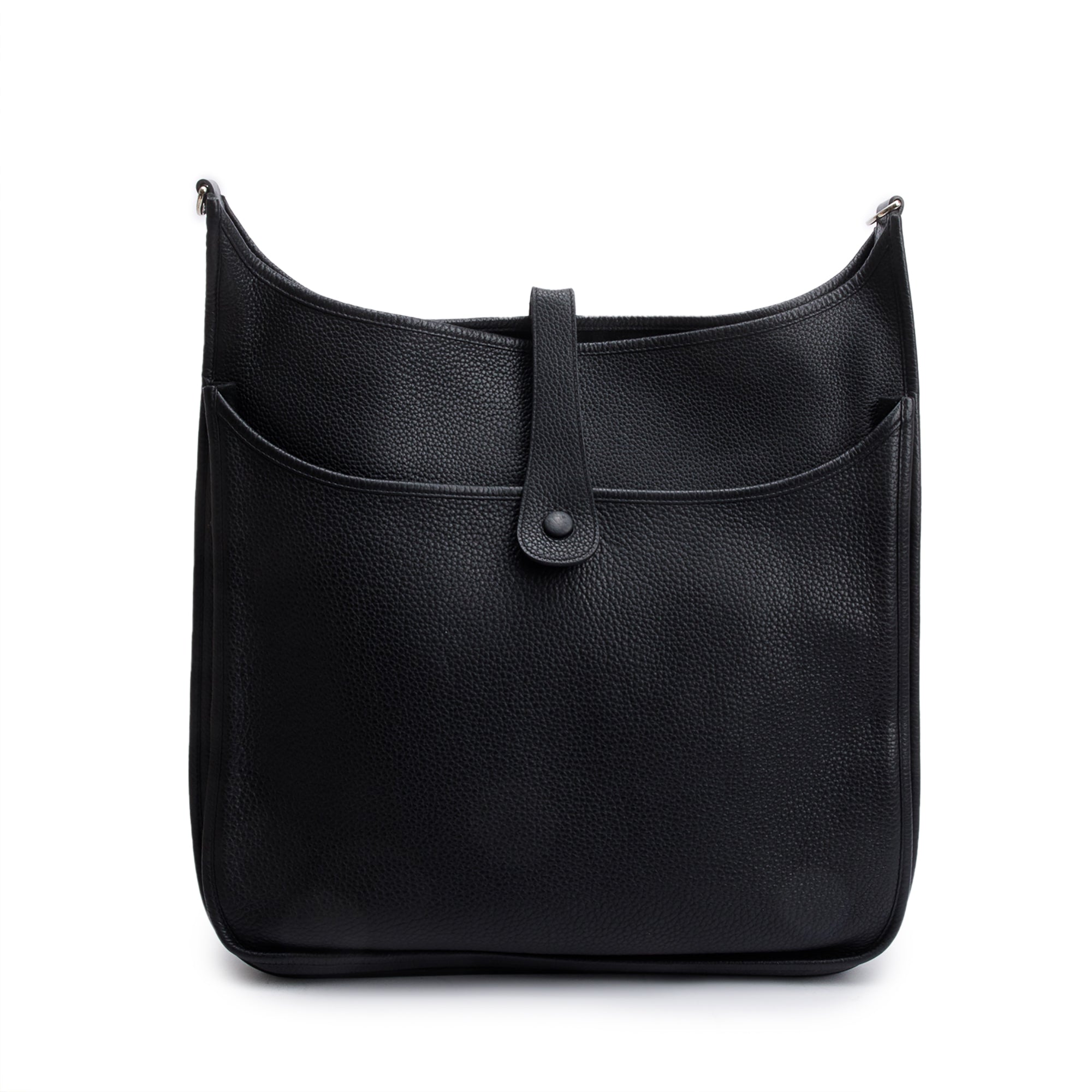 Hermes Noir Taurillon Clemence Evelyne III TGM