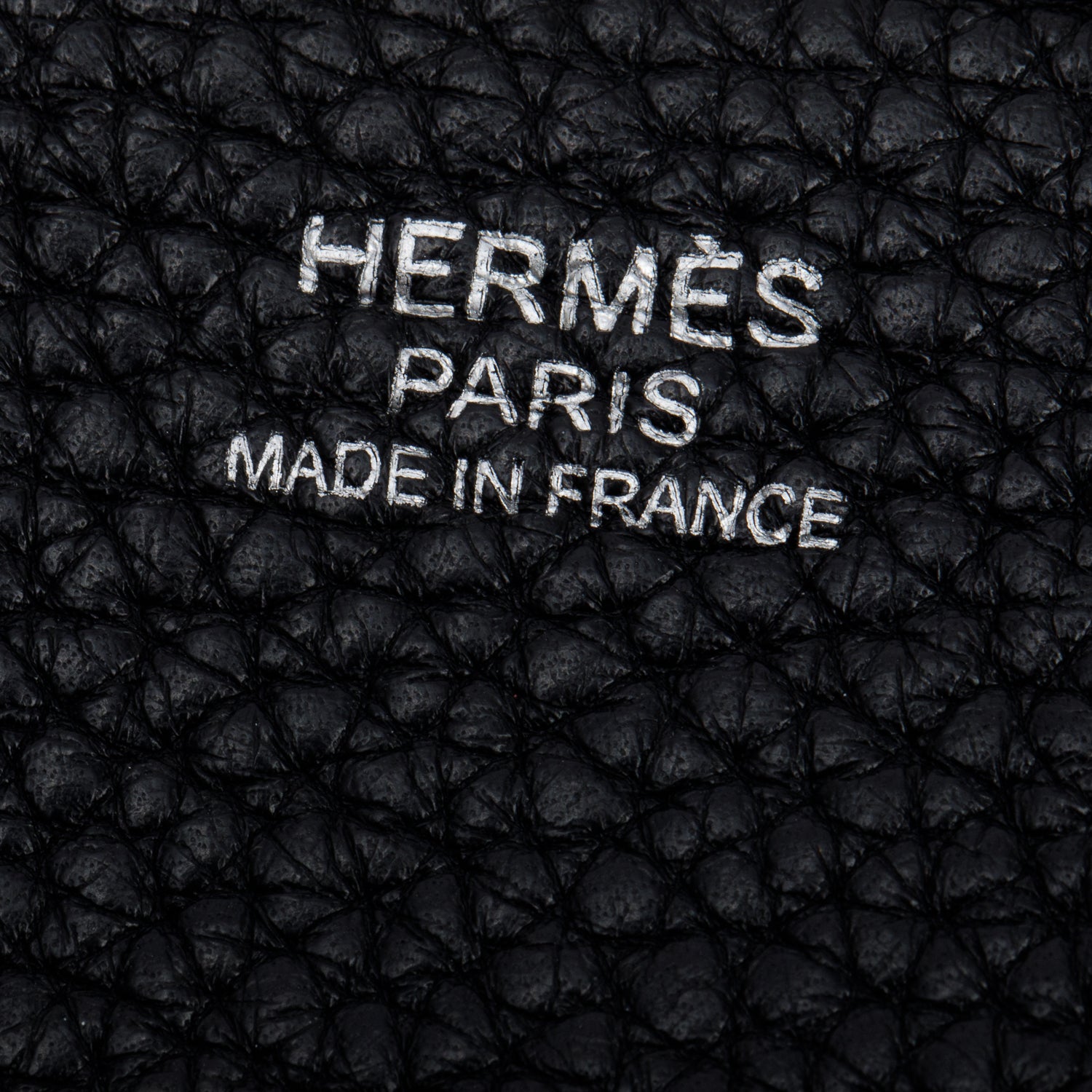 Hermes Noir Taurillon Clemence Evelyne III TGM