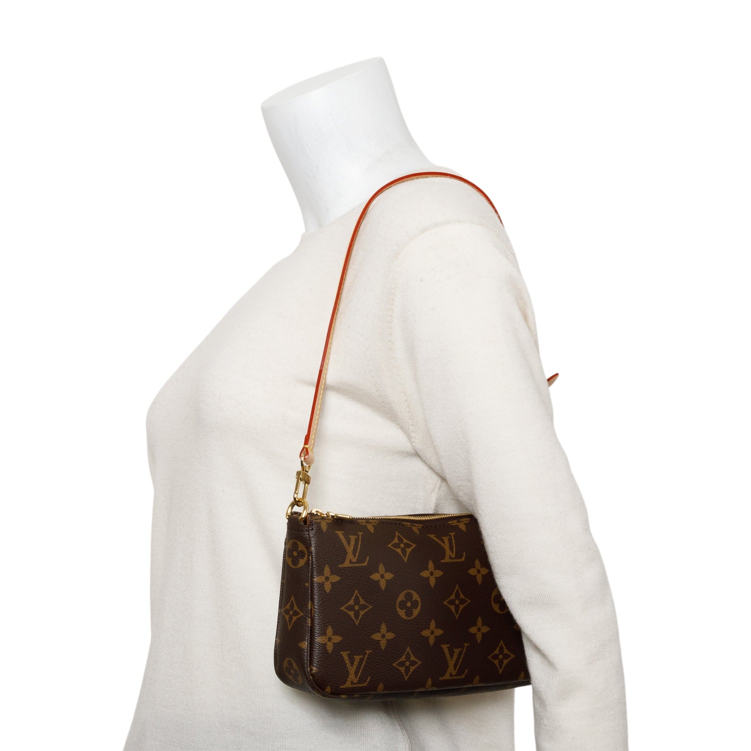 Louis Vuitton Monogram Pochette Accessories w/ Box