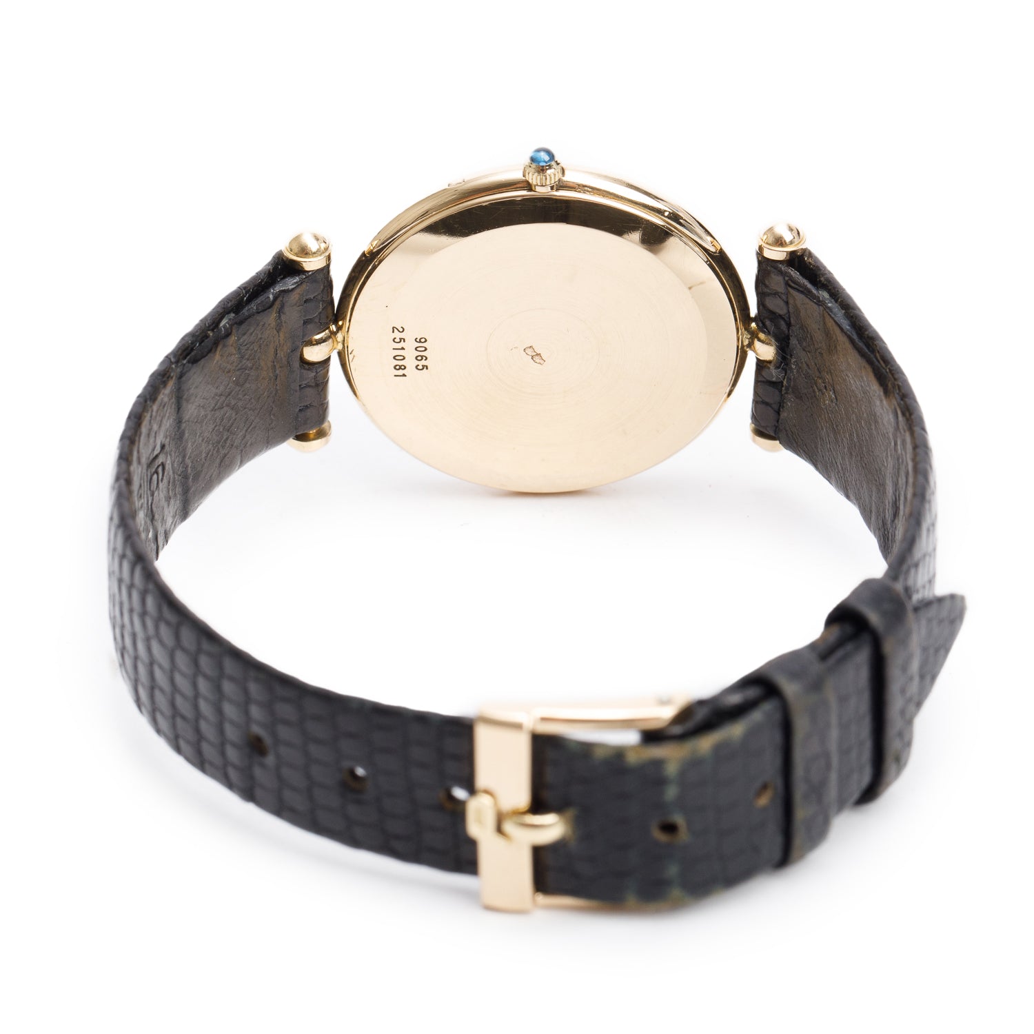 Van Cleef & Arpels Vintage 18k Yellow Gold 30 MM Manual Watch 9065