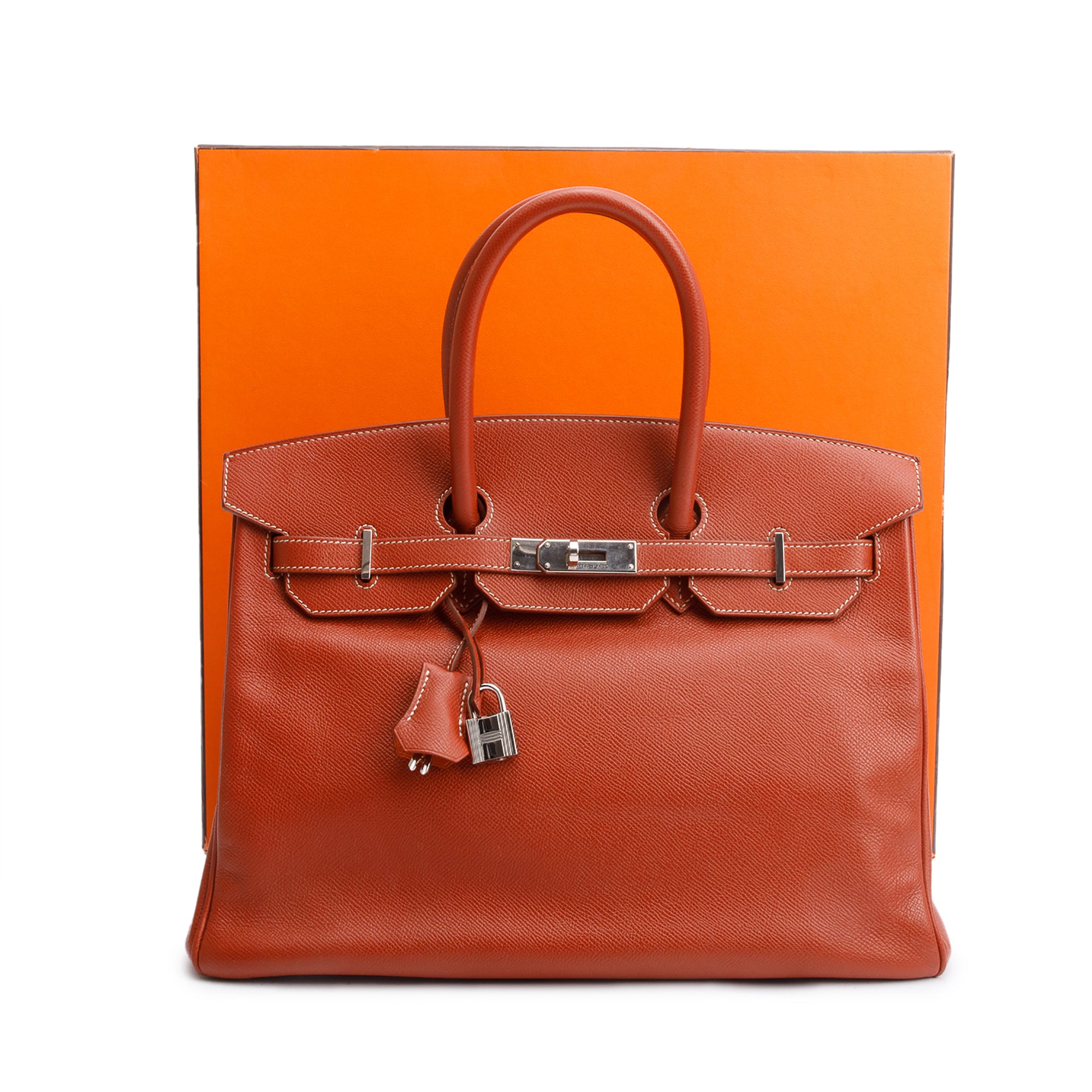 Hermes Brique Epsom Birkin 35 w/ Box