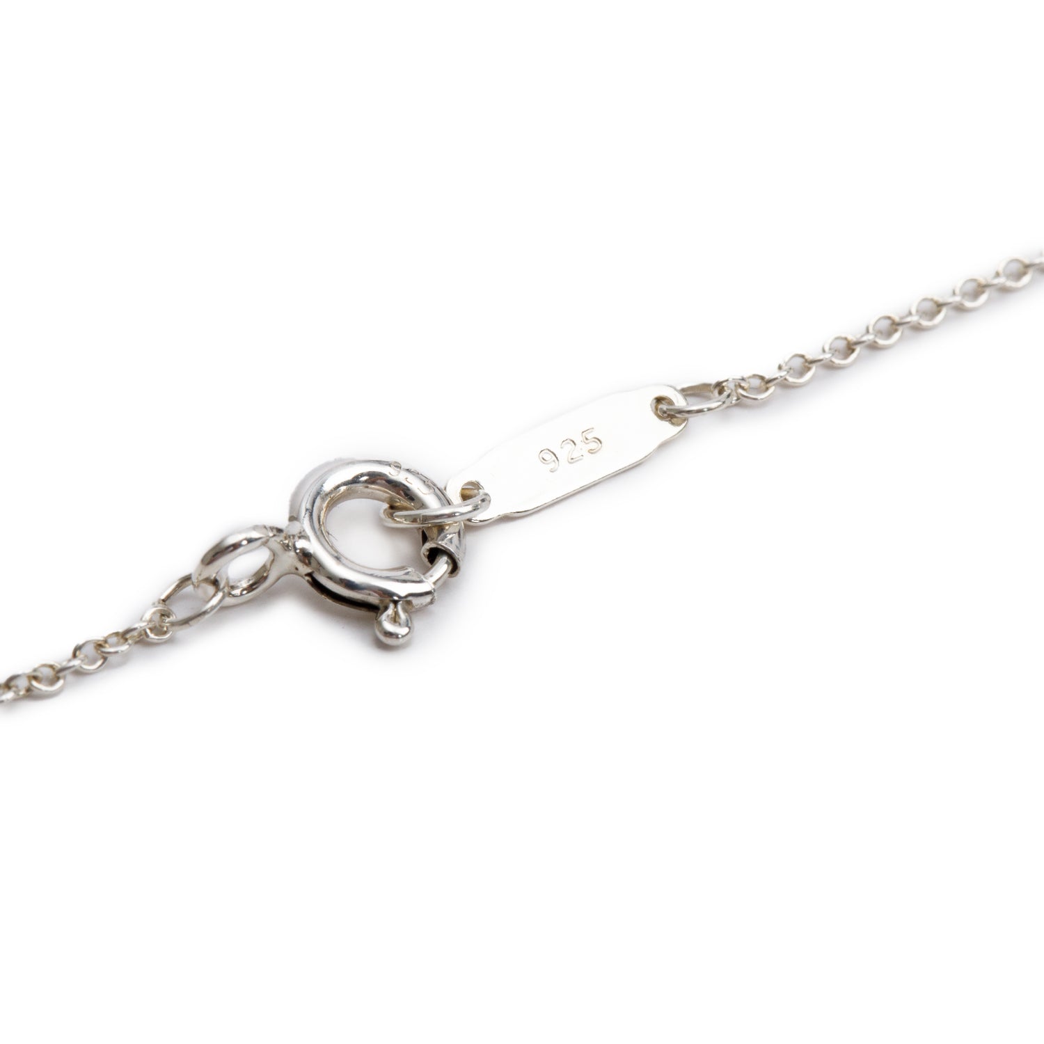 Tiffany & Co. Sterling Silver Notes Bar Pendant Necklace