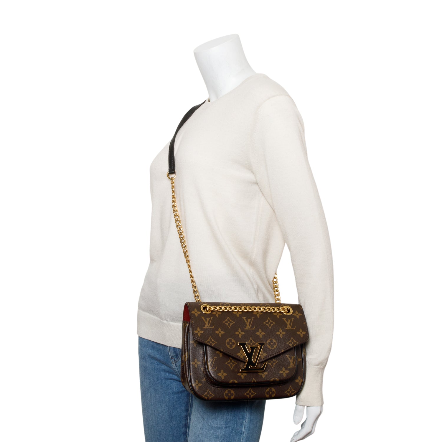 Louis Vuitton 2021 Monogram Passy Bag w/ Box & Receipt