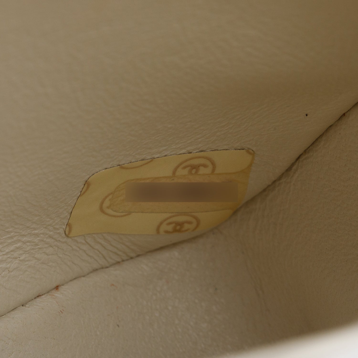 Chanel Vintage White Quilted Lambskin Leather Small Square Single Flap Bag w/ Box & Authenticity Card