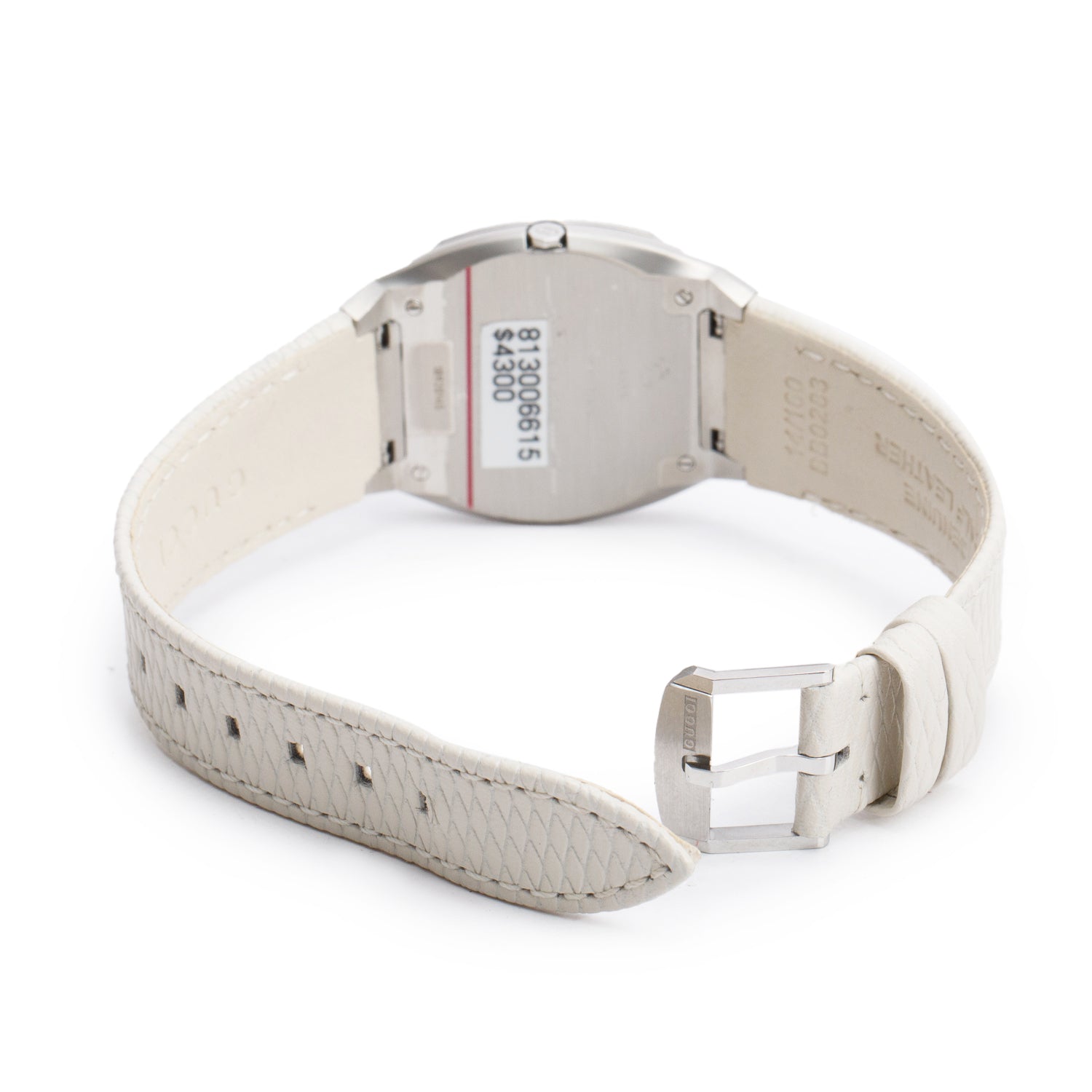 Gucci Stainless Steel Diamond Bezel 25H 30 MM Quartz Watch w/ Box