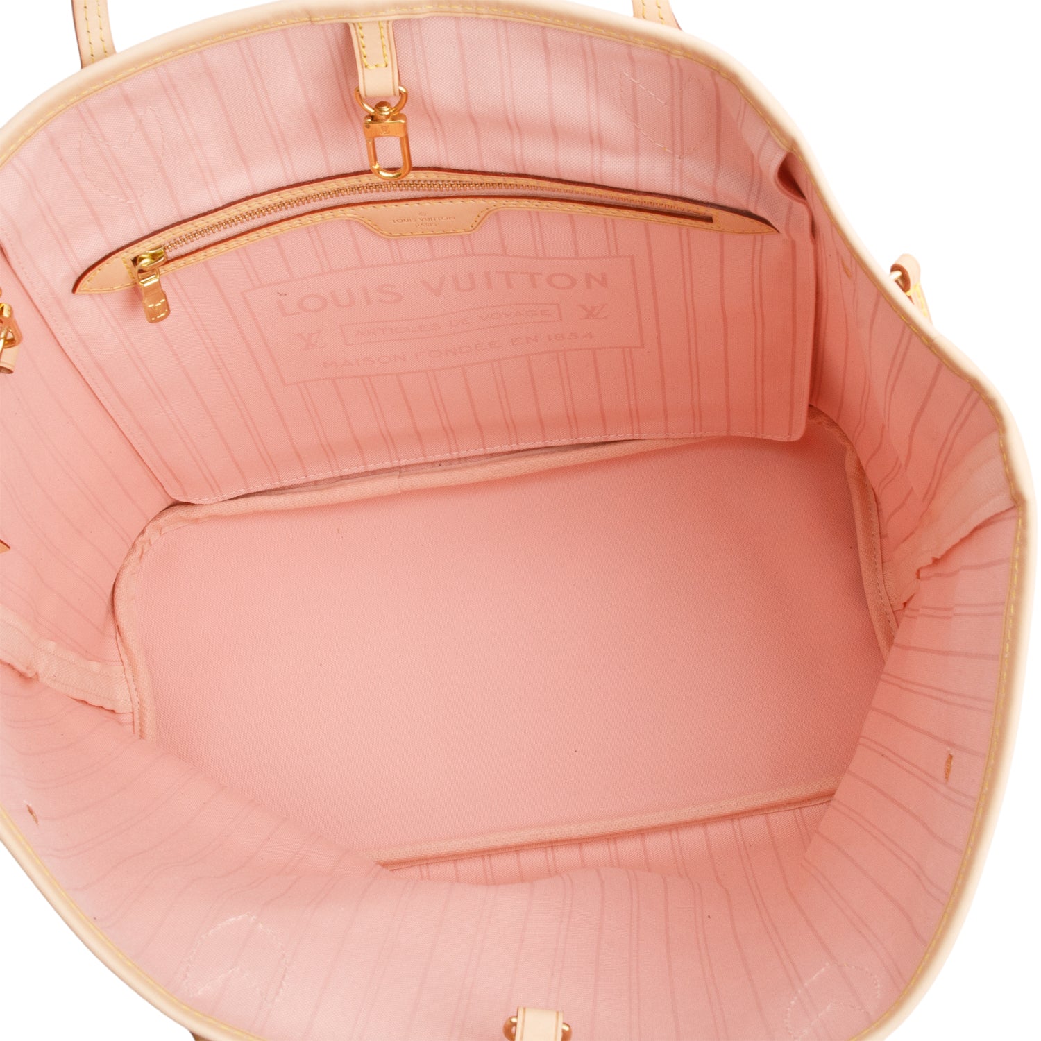 Louis Vuitton Damier Azur Tahitienne Neverfull MM w/ Pouch & Box