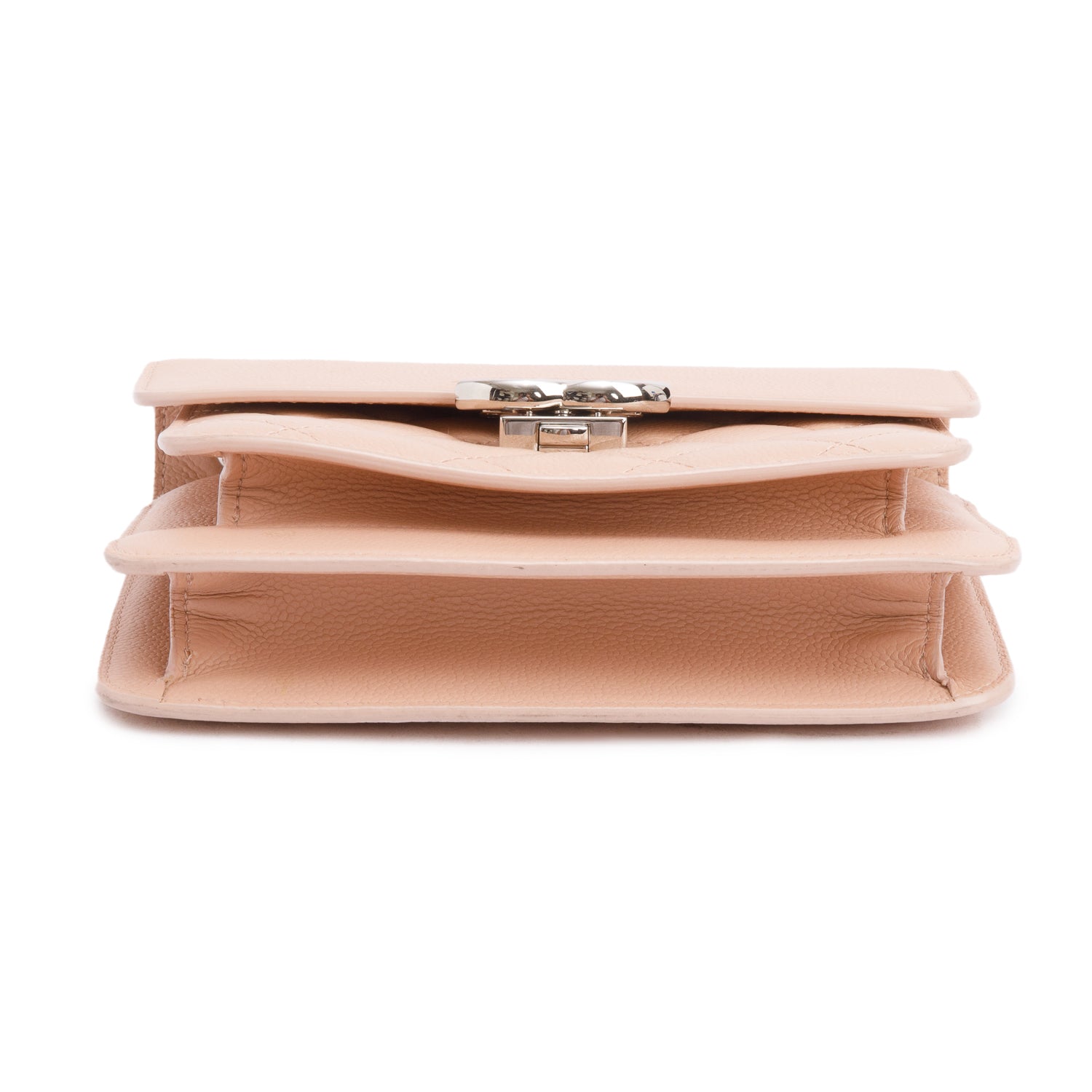 Chanel Pink Caviar Leather Mini CC Box Flap Bag w/ Authenticity Card