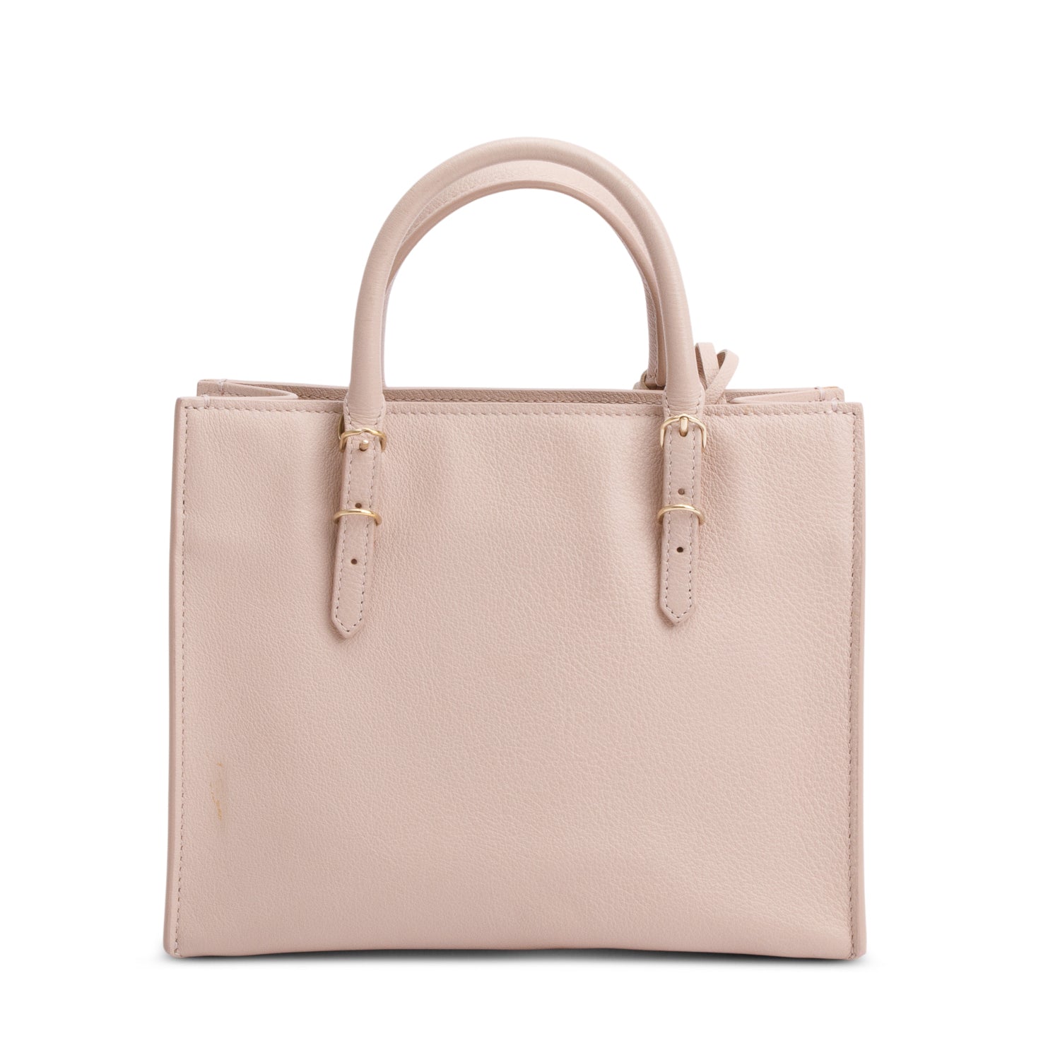 Balenciaga Pink Calfskin Leather Papier A4 Mini Tote w/ Strap