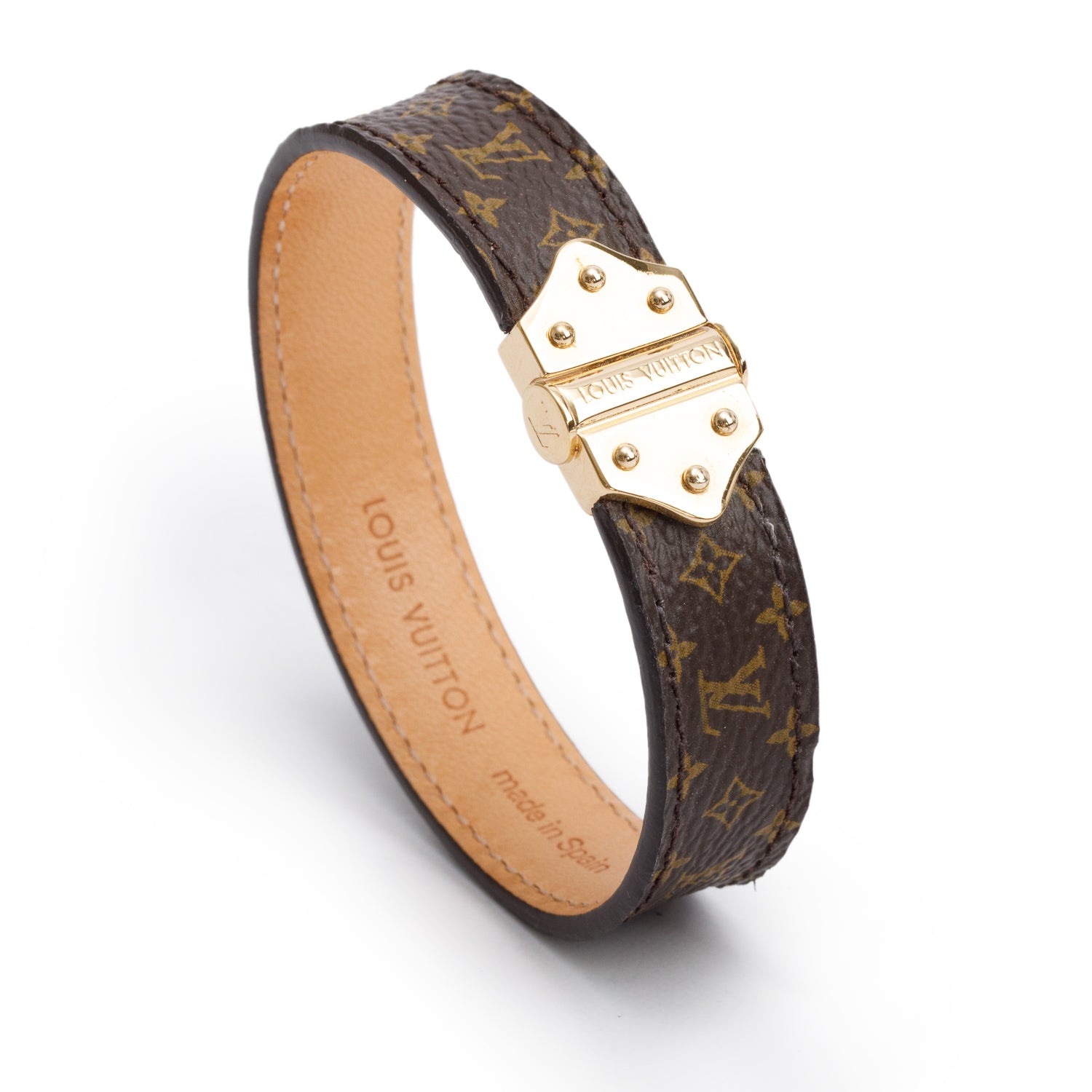 Louis Vuitton Nano Monogram Bracelet w/ Box
