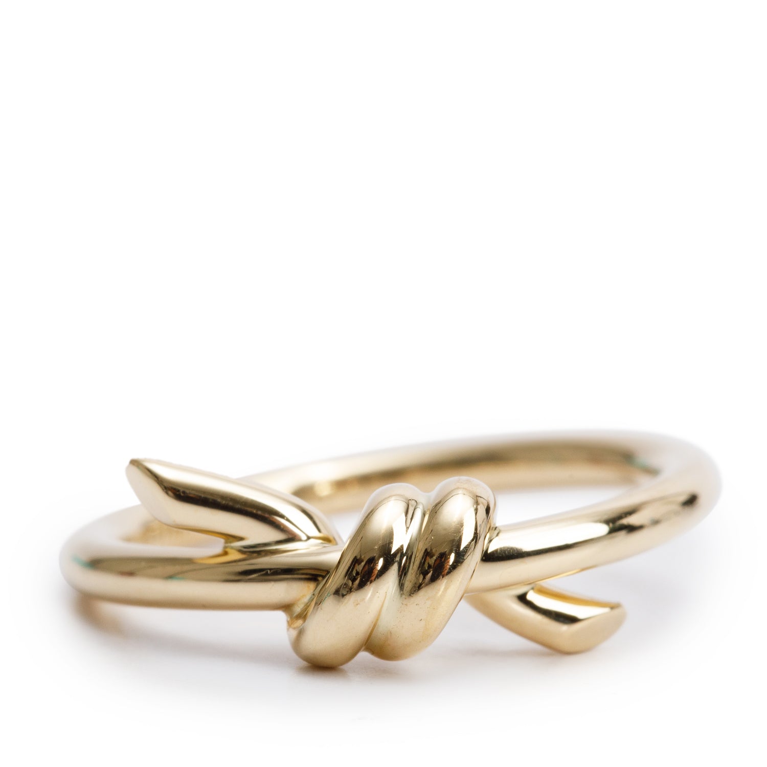 Tiffany & Co. 18k Yellow Gold Knot Ring, Size 4.5