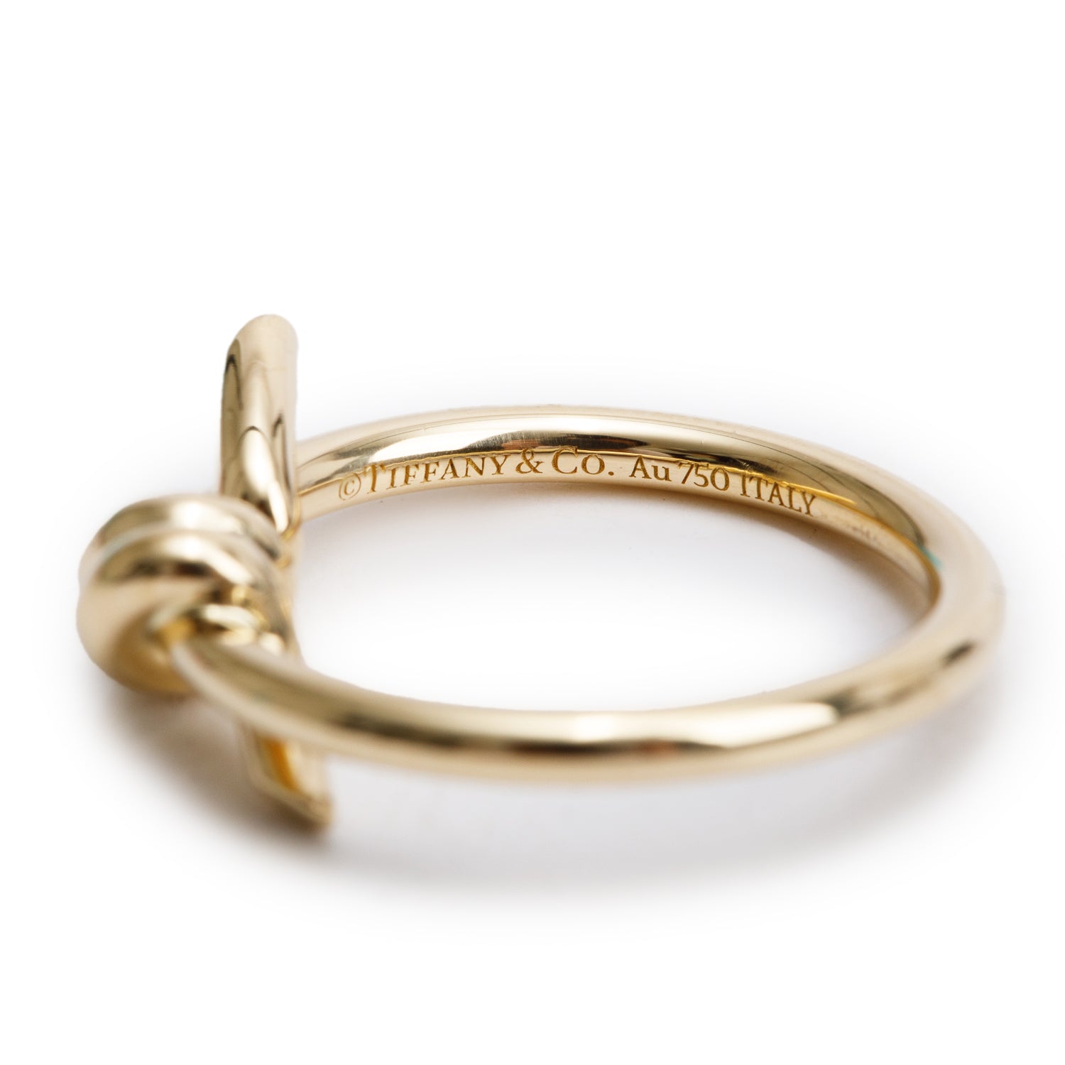 Tiffany & Co. 18k Yellow Gold Knot Ring, Size 4.5