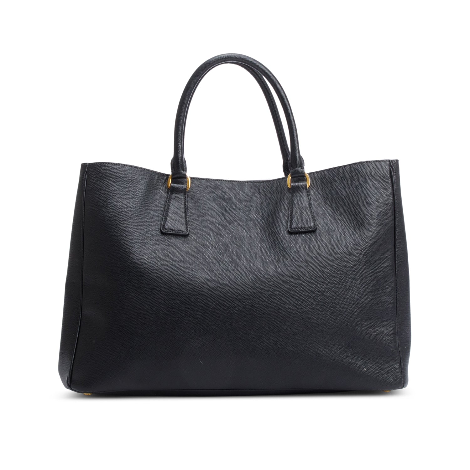 Prada Black Saffiano Lux Large Galleria Tote w/ Authenticity Card