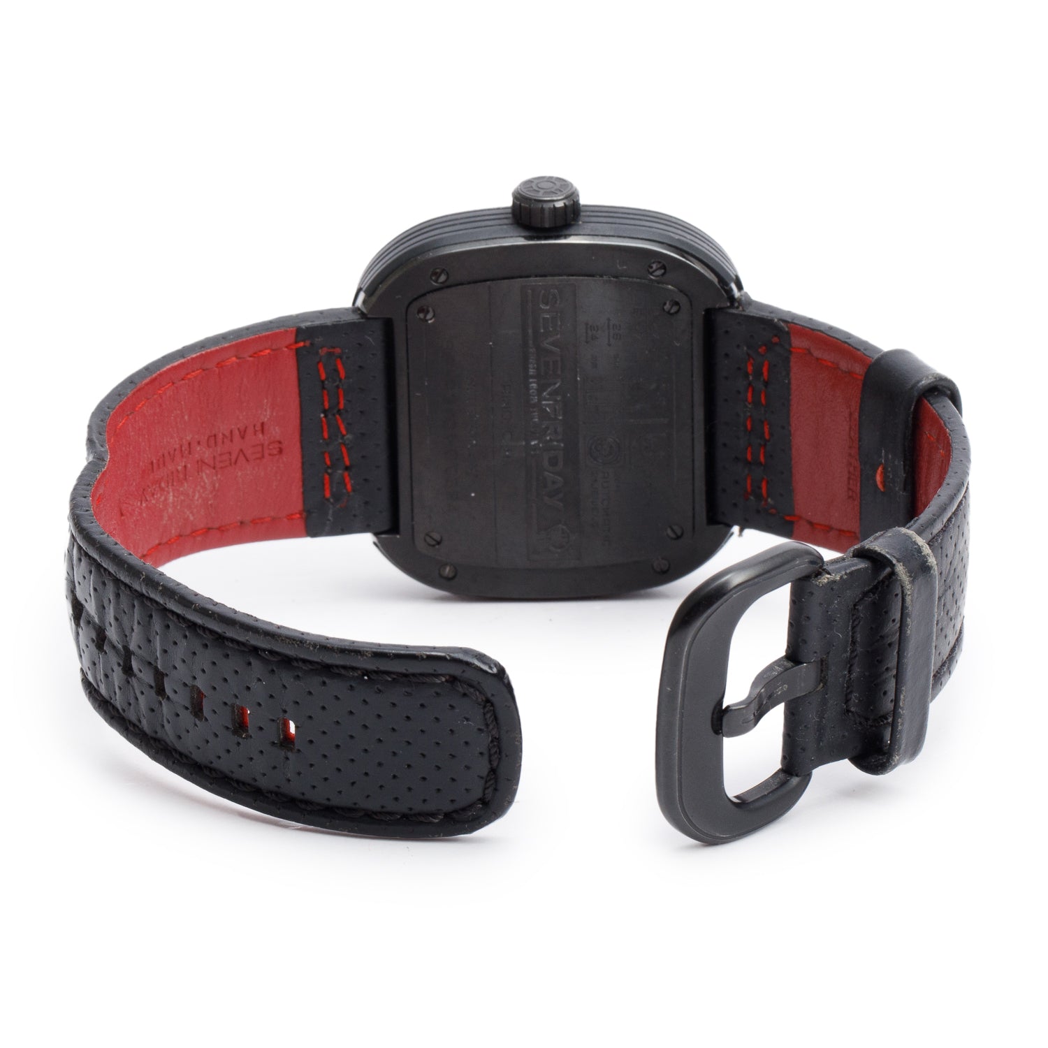 Sevenfriday Black PVD Stainless Steel Industrial Engines 48 MM Automatic Watch