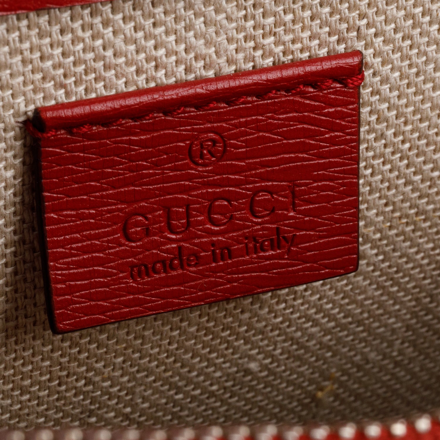 Gucci Red Floral Print Calfskin Leather Small Dionysus Shoulder Bag