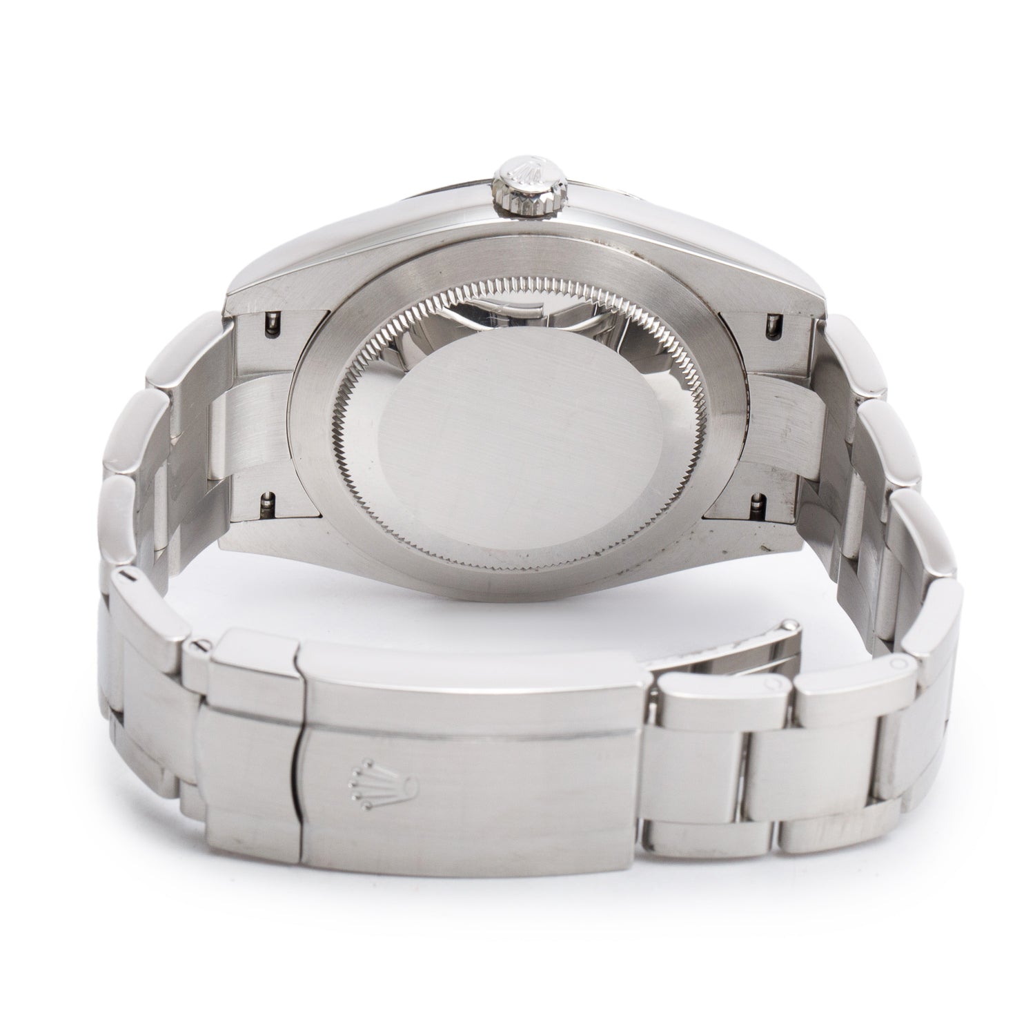 Rolex Stainless Steel Oyster Perpetual 41 MM Watch Green Dial 124300 w/ Box & Papers