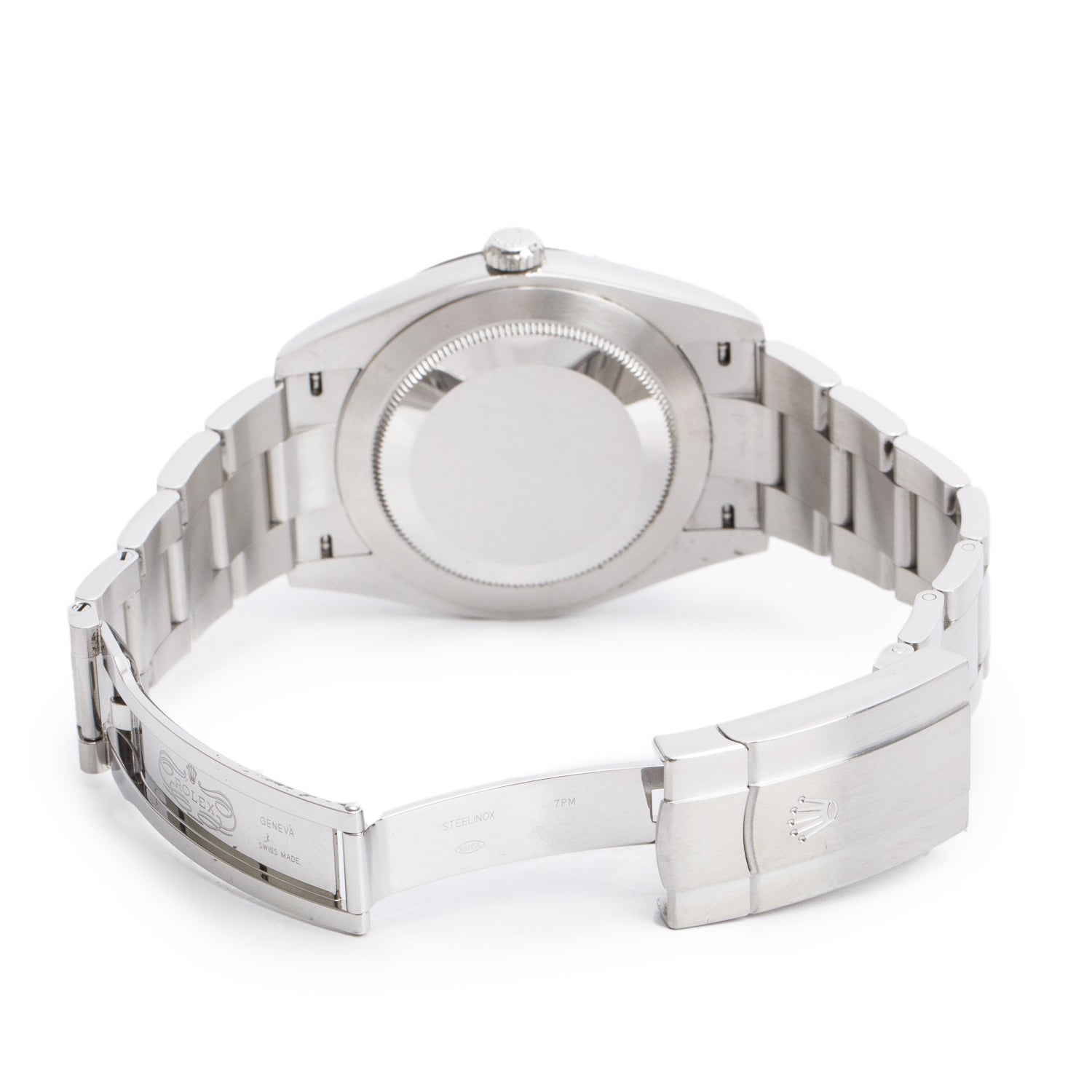 Rolex Stainless Steel Oyster Perpetual 41 MM Watch Green Dial 124300 w/ Box & Papers