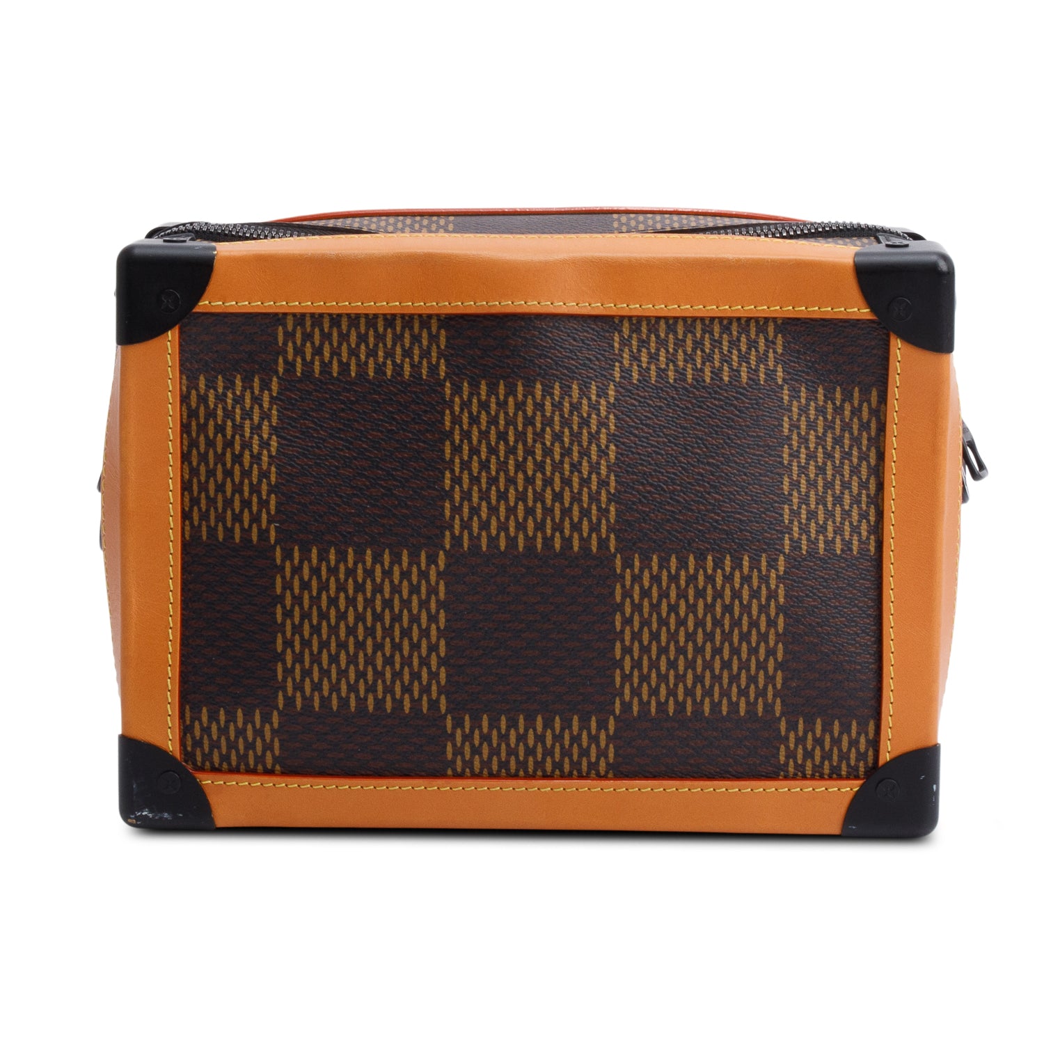 Louis Vuitton x Nigo 2020 Monogram Damier Ebene Giant Soft Trunk Bag