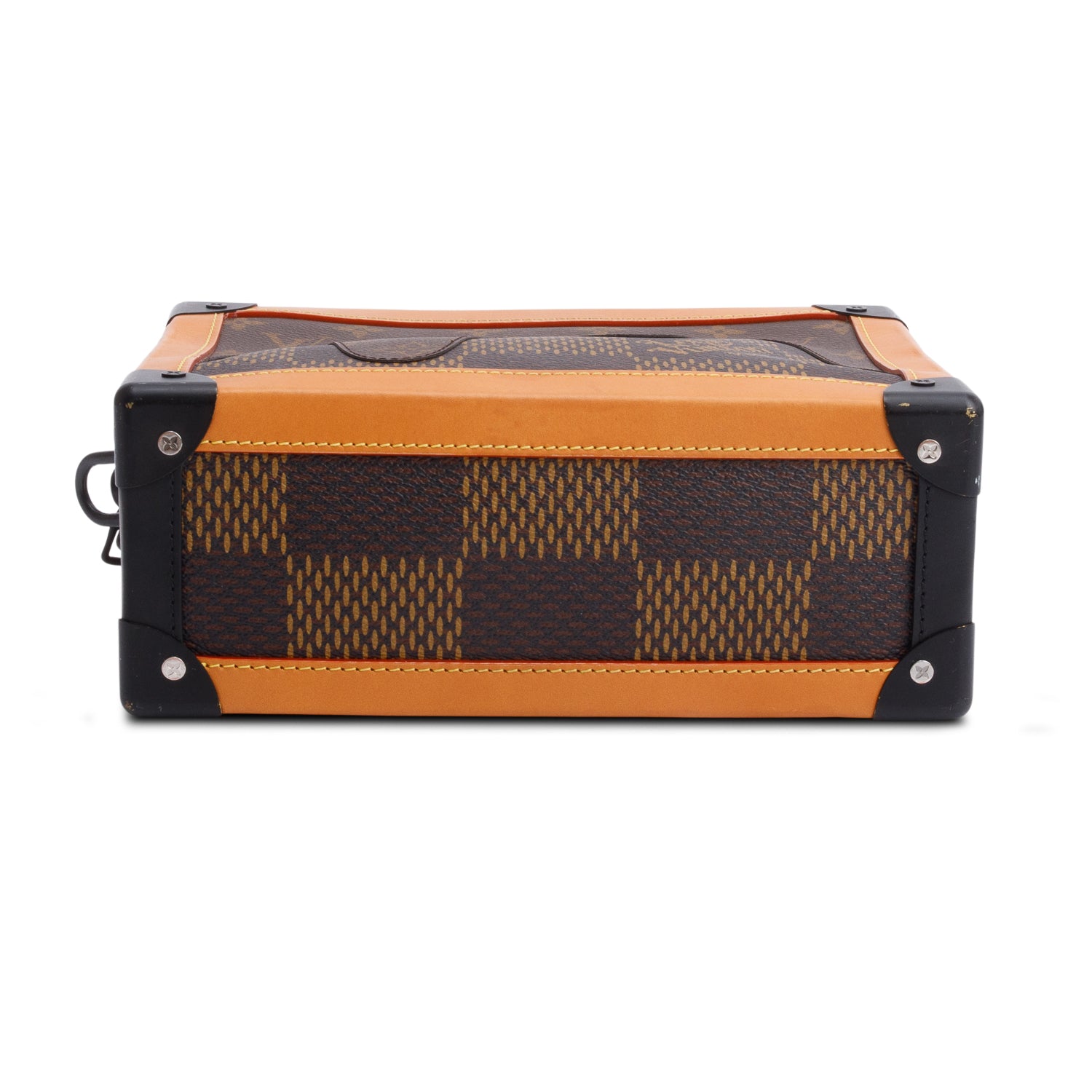 Louis Vuitton x Nigo 2020 Monogram Damier Ebene Giant Soft Trunk Bag