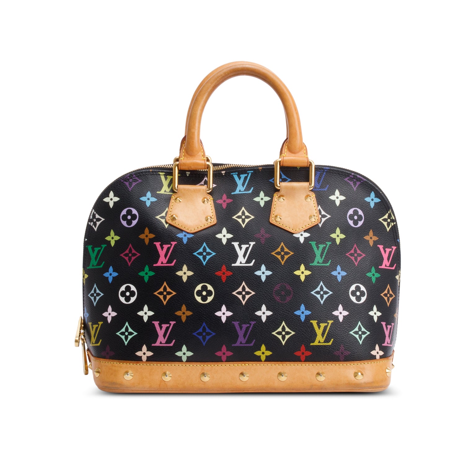 Louis Vuitton Black Monogram Multicolour Alma PM