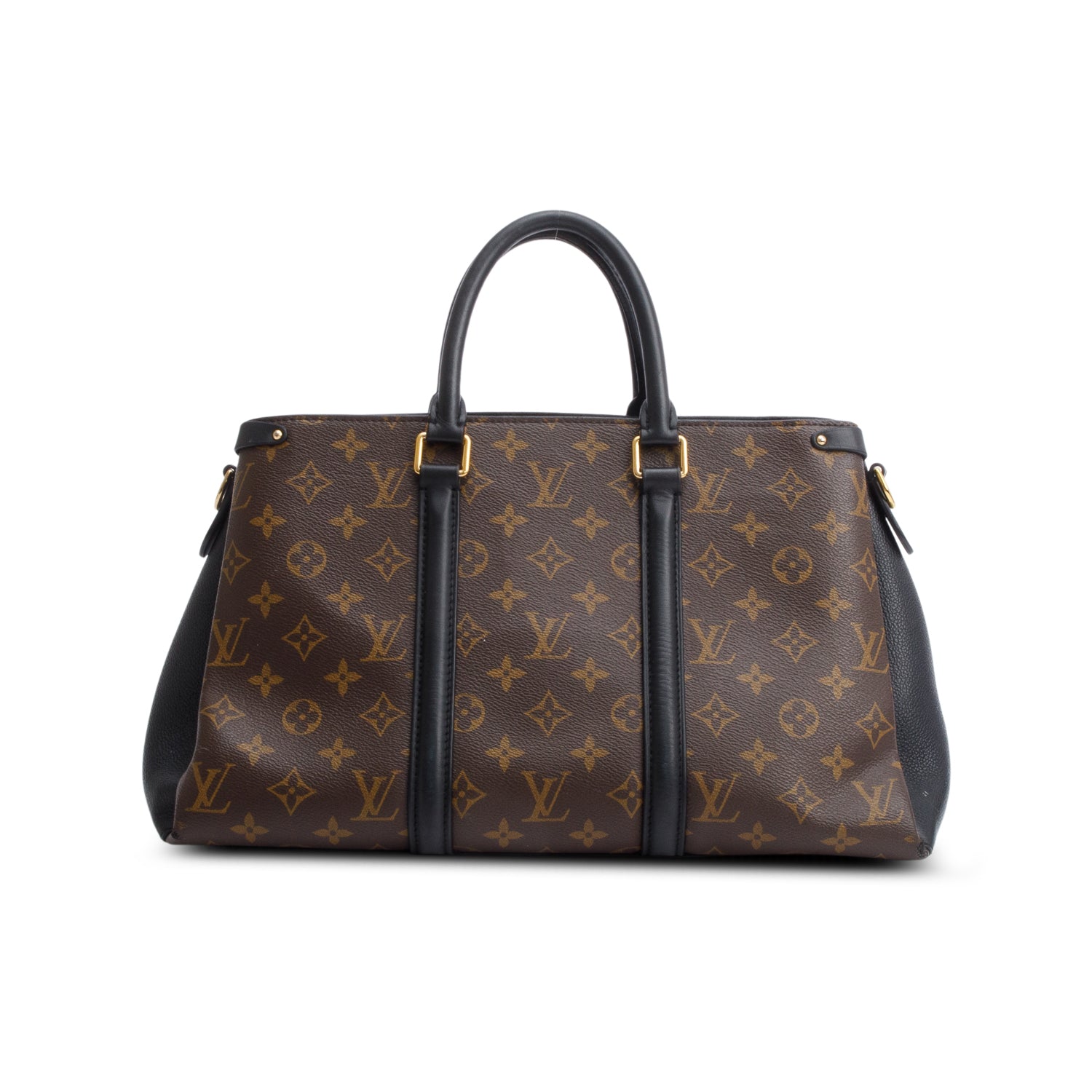 Louis Vuitton Monogram Macassar Soufflot MM w/ Strap